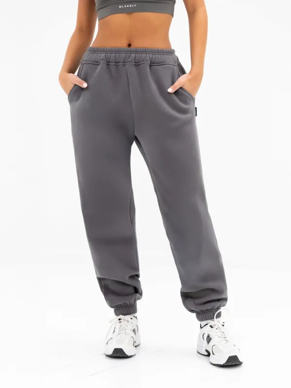 Isabel Sweatpants - Charcoal sold by Blakely