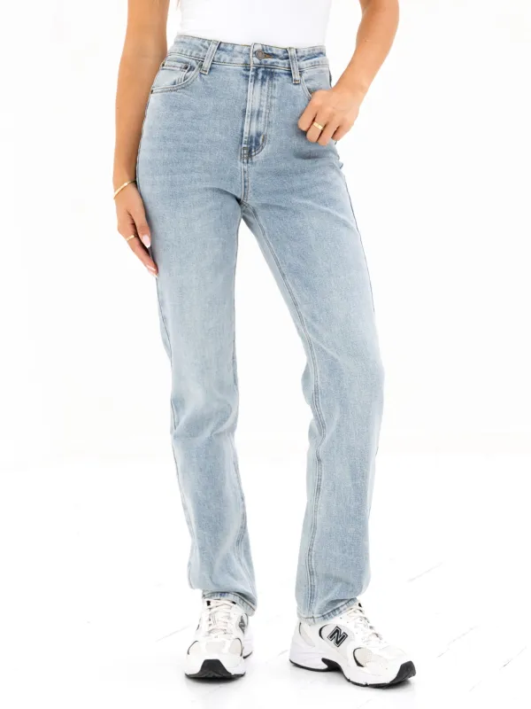 Blakely Straight Cut Jeans - Faded Blue sold by Blakely