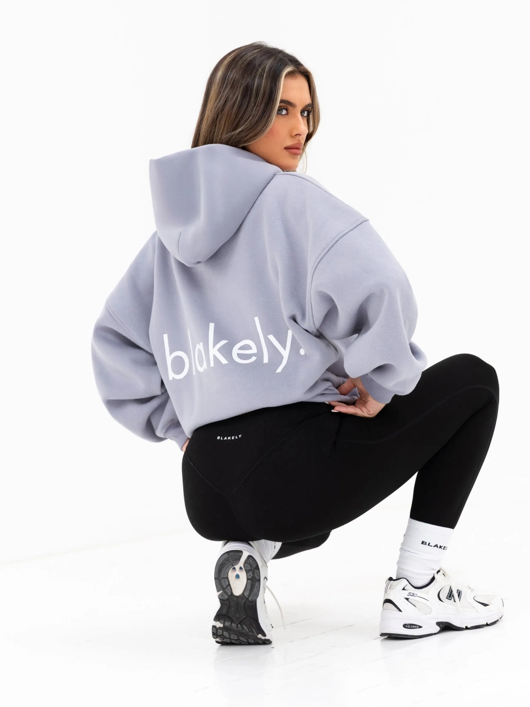 Lexi Oversized Hoodie - Pale Lilac sold by Blakely product image thumbnail 3