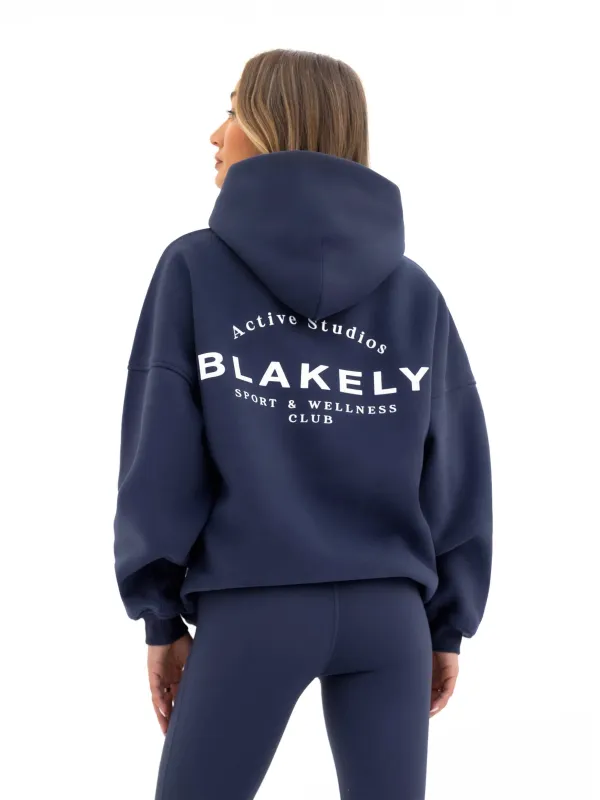 Active Studios Oversized Hoodie - True Navy sold by Blakely