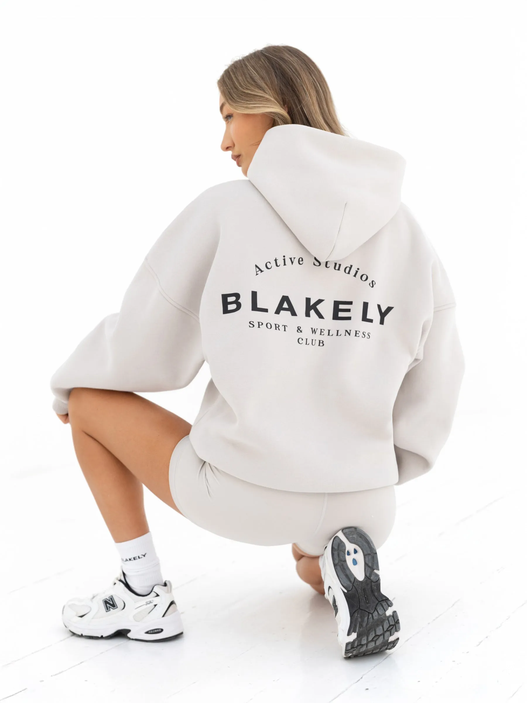 Active Studios Oversized Hoodie - Ivory sold by Blakely product image thumbnail 3