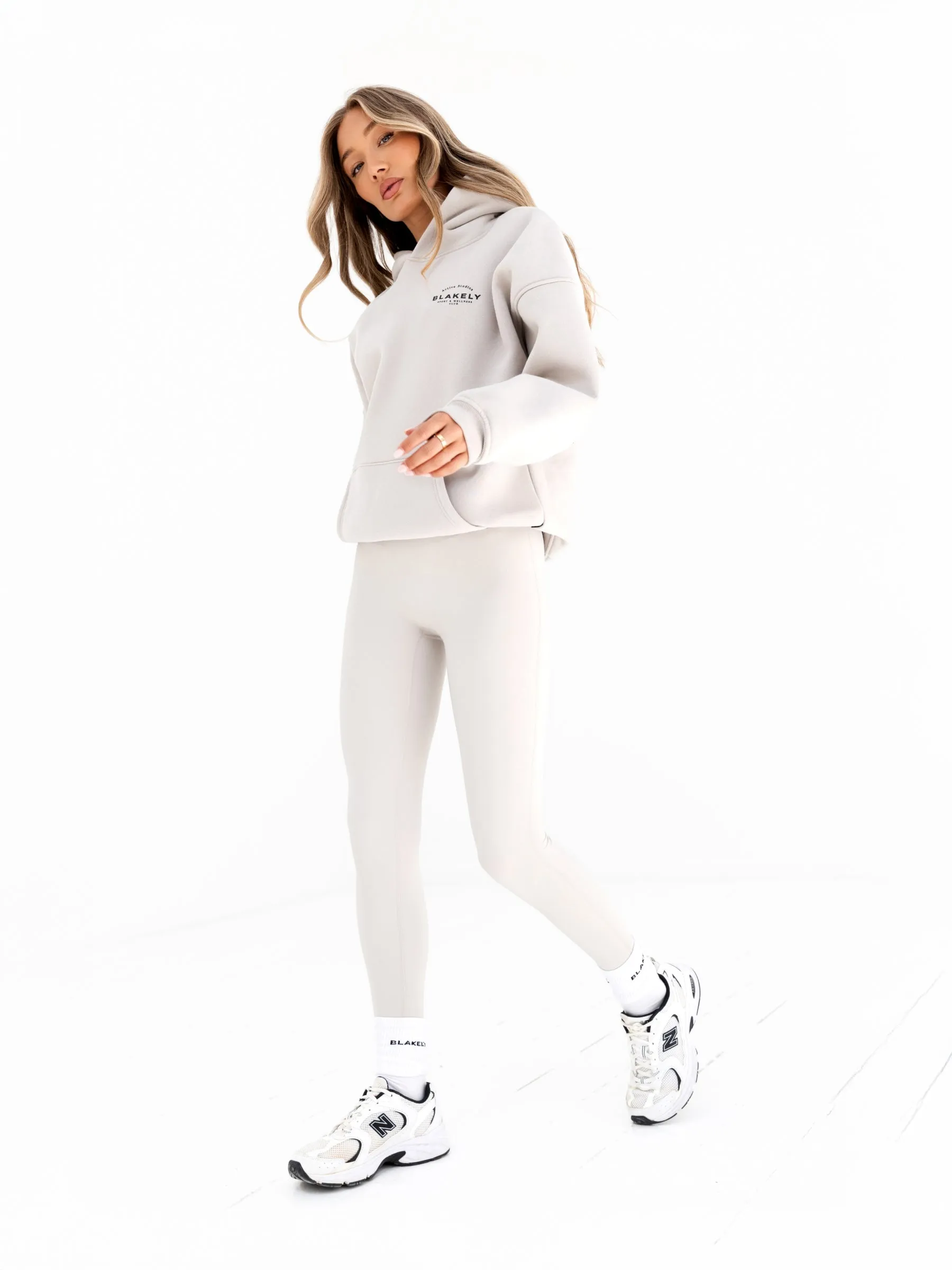 Active Studios Oversized Hoodie - Ivory sold by Blakely product image thumbnail 4