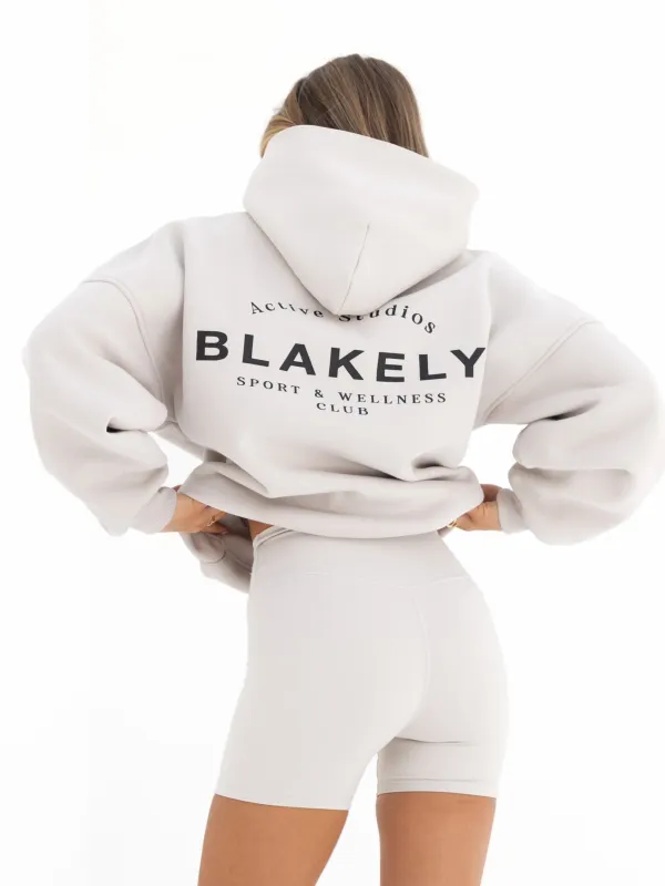 Active Studios Oversized Hoodie - Ivory sold by Blakely