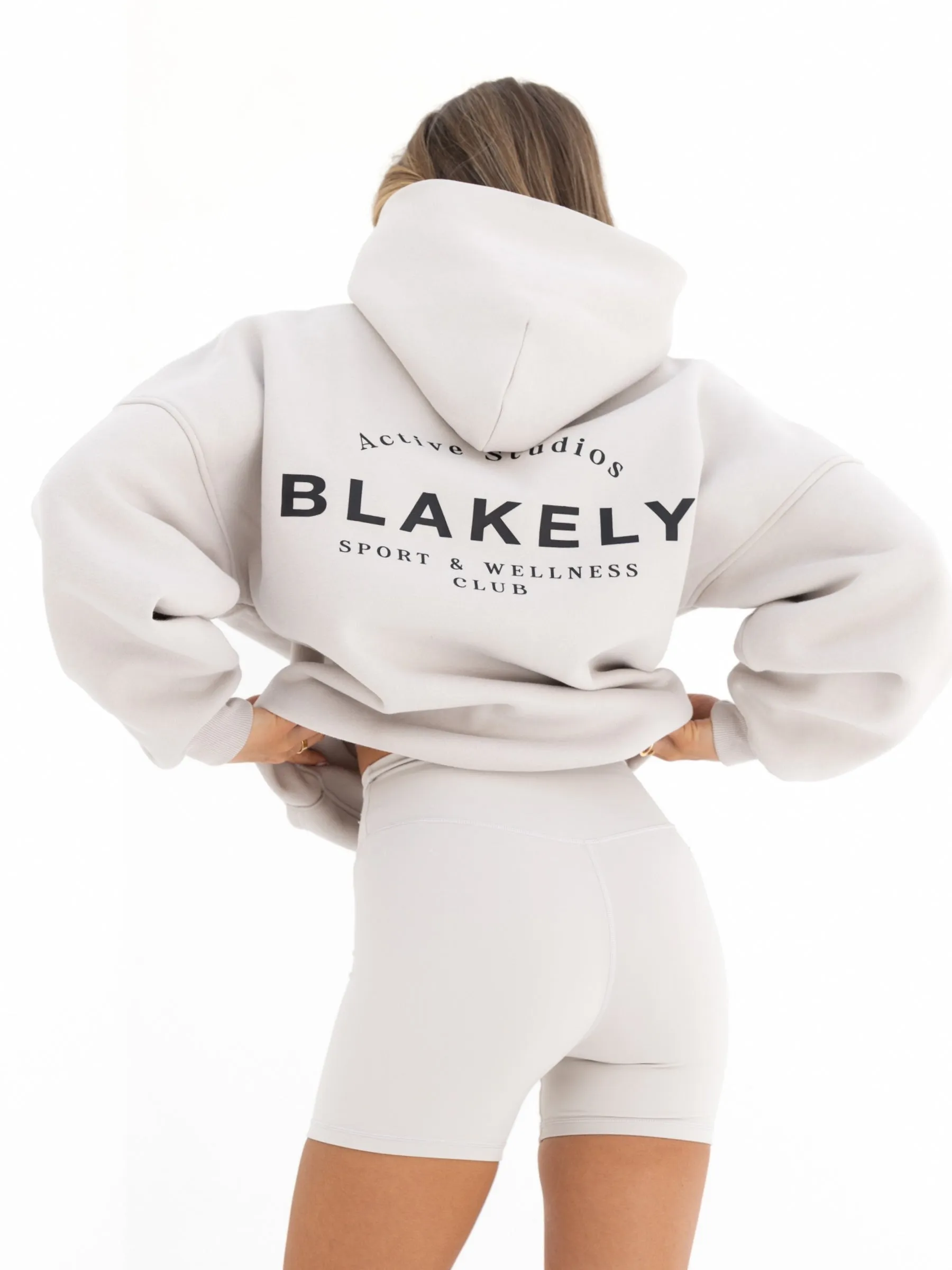 Active Studios Oversized Hoodie - Ivory sold by Blakely