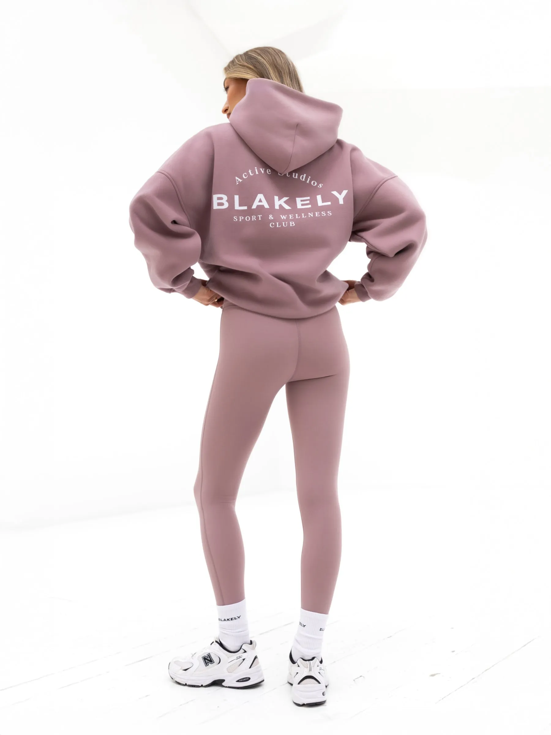 Active Studios Oversized Hoodie - Dusty Pink sold by Blakely product image thumbnail 4