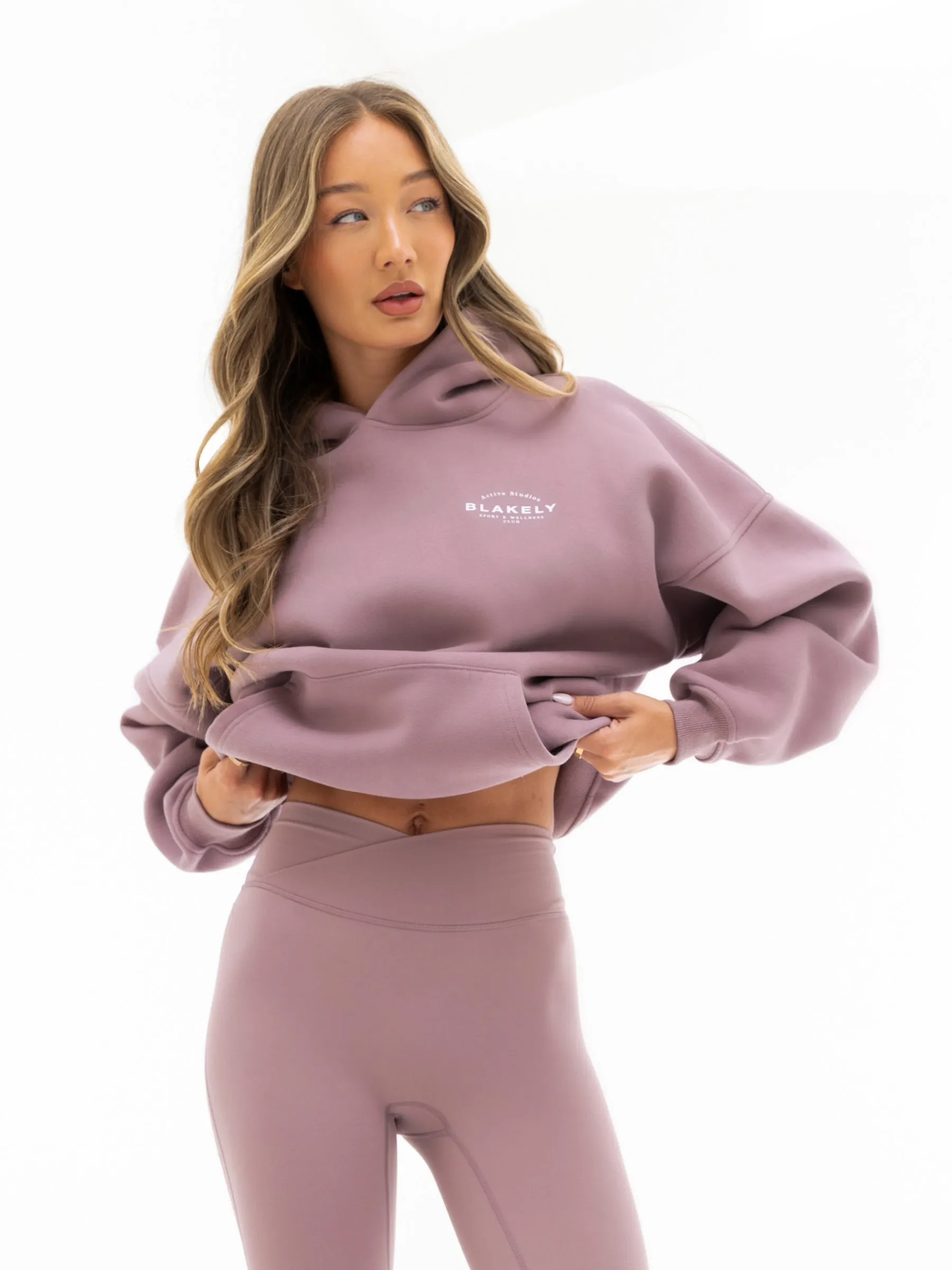 Active Studios Oversized Hoodie - Dusty Pink sold by Blakely product image thumbnail 2