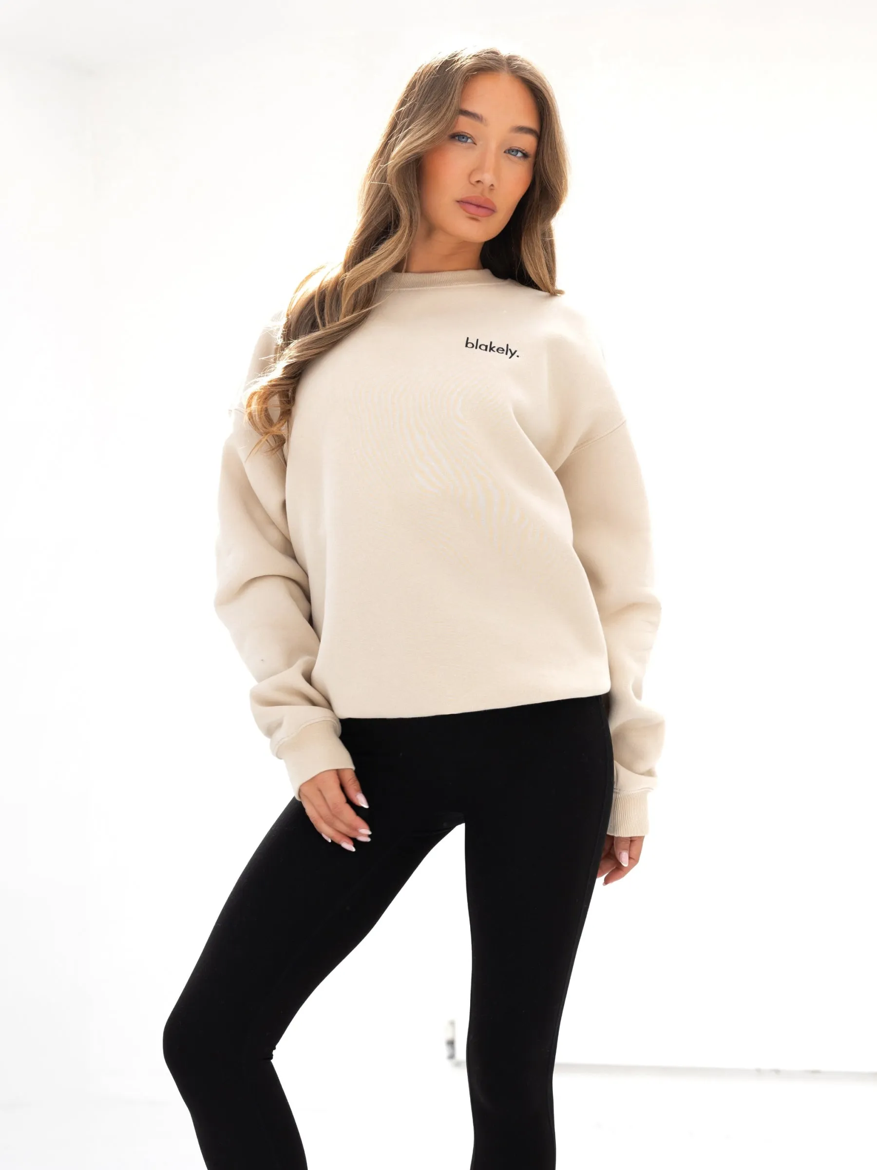 Sami Oversized Jumper - Bone sold by Blakely product image thumbnail 2
