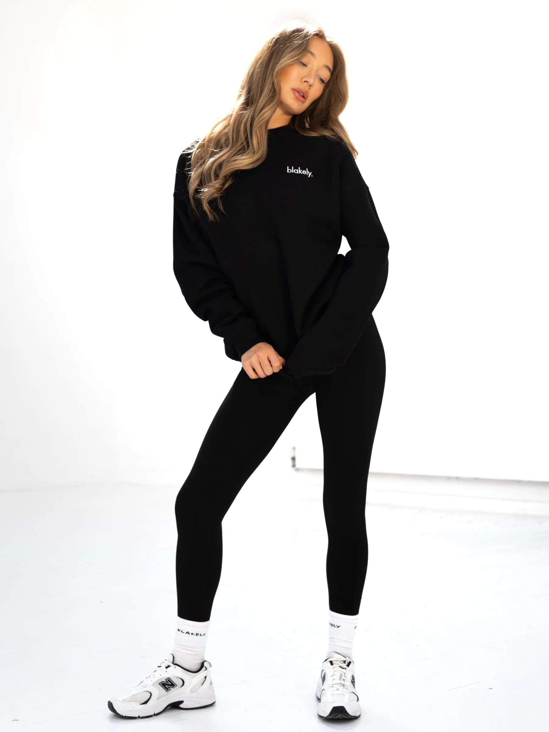 Sami Oversized Jumper - Black sold by Blakely product image thumbnail 3