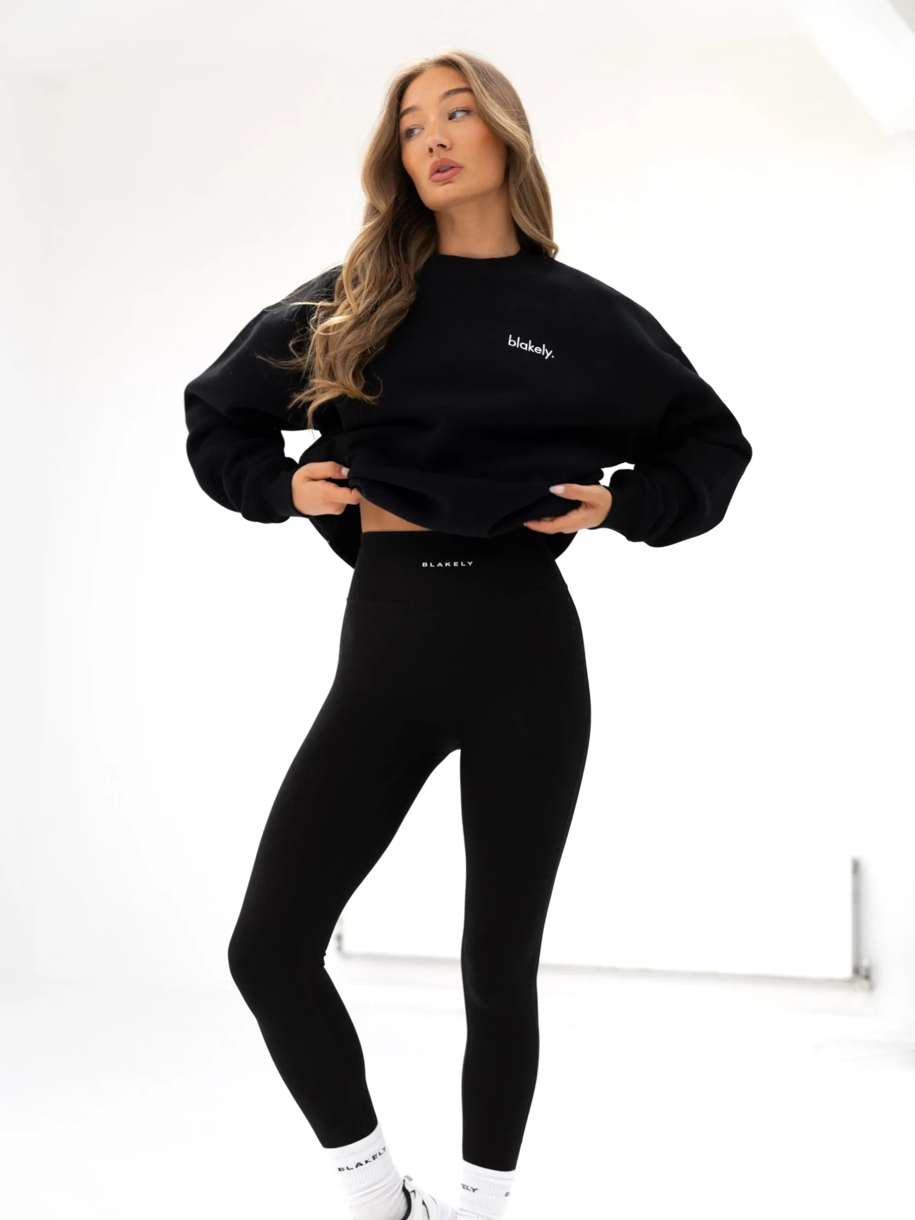 Sami Oversized Jumper - Black sold by Blakely product image thumbnail 5