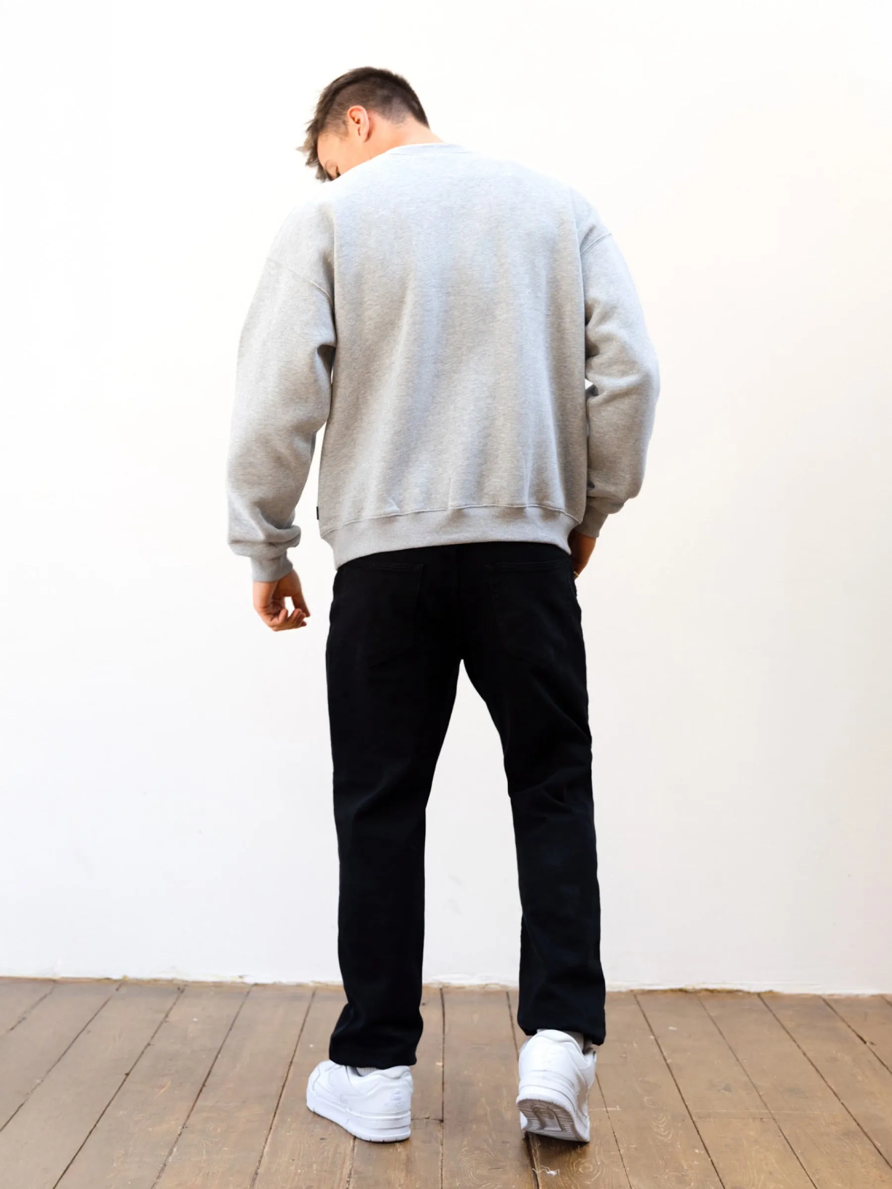 Sami Relaxed Jumper - Marl Grey sold by Blakely product image thumbnail 4