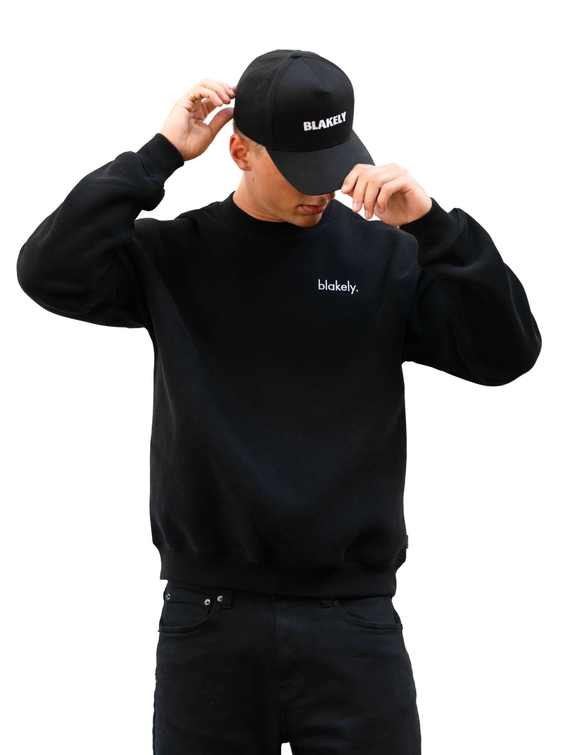 Sami Relaxed Jumper - Black sold by Blakely product image thumbnail 2