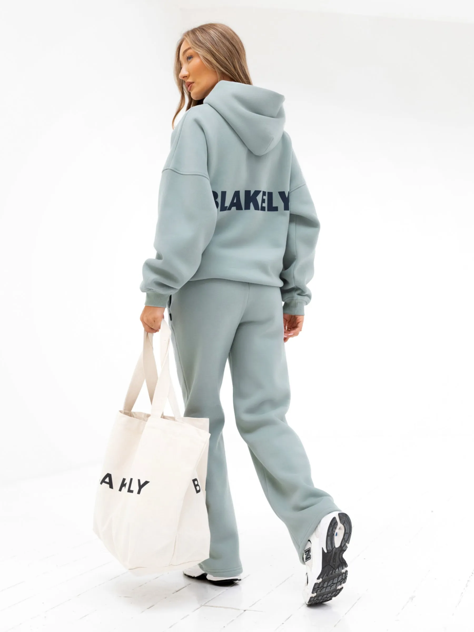 Amelie Oversized Hoodie - Mineral Blue sold by Blakely product image thumbnail 3