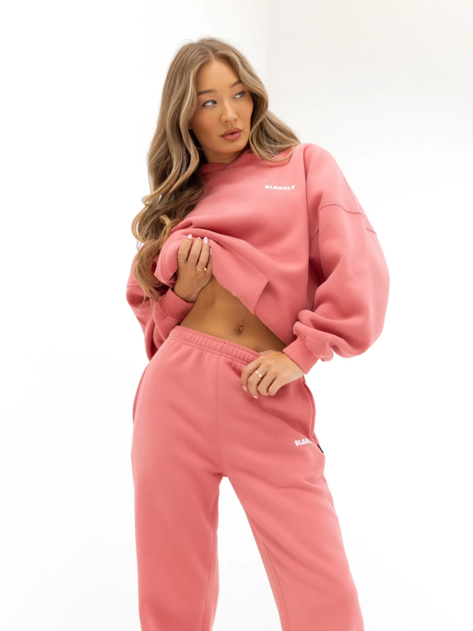 Amelie Oversized Hoodie - Sunrise Coral sold by Blakely product image thumbnail 2