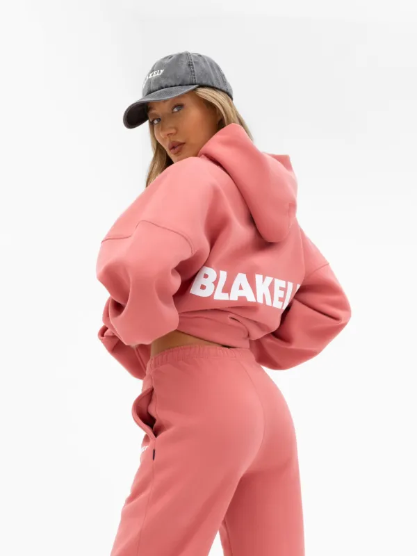 Amelie Oversized Hoodie - Sunrise Coral sold by Blakely