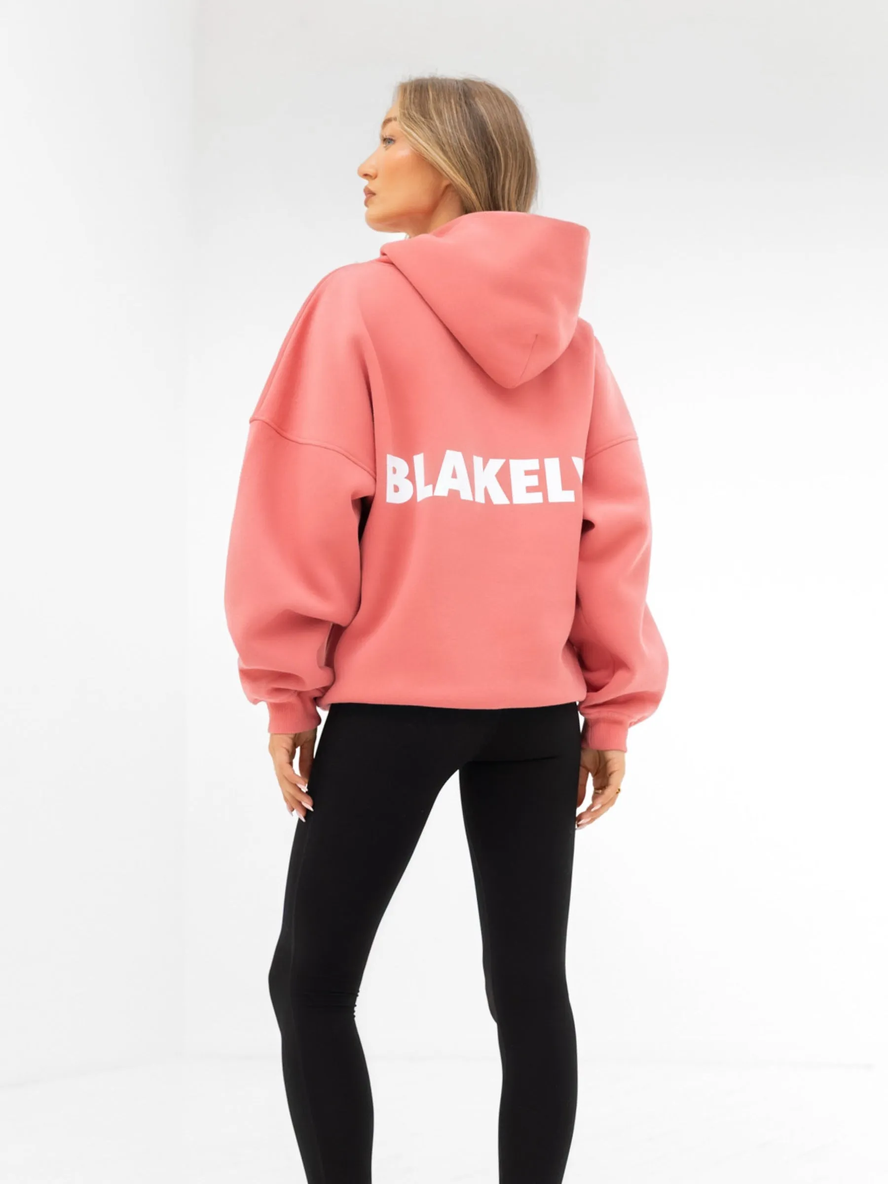 Amelie Oversized Hoodie - Sunrise Coral sold by Blakely product image thumbnail 5