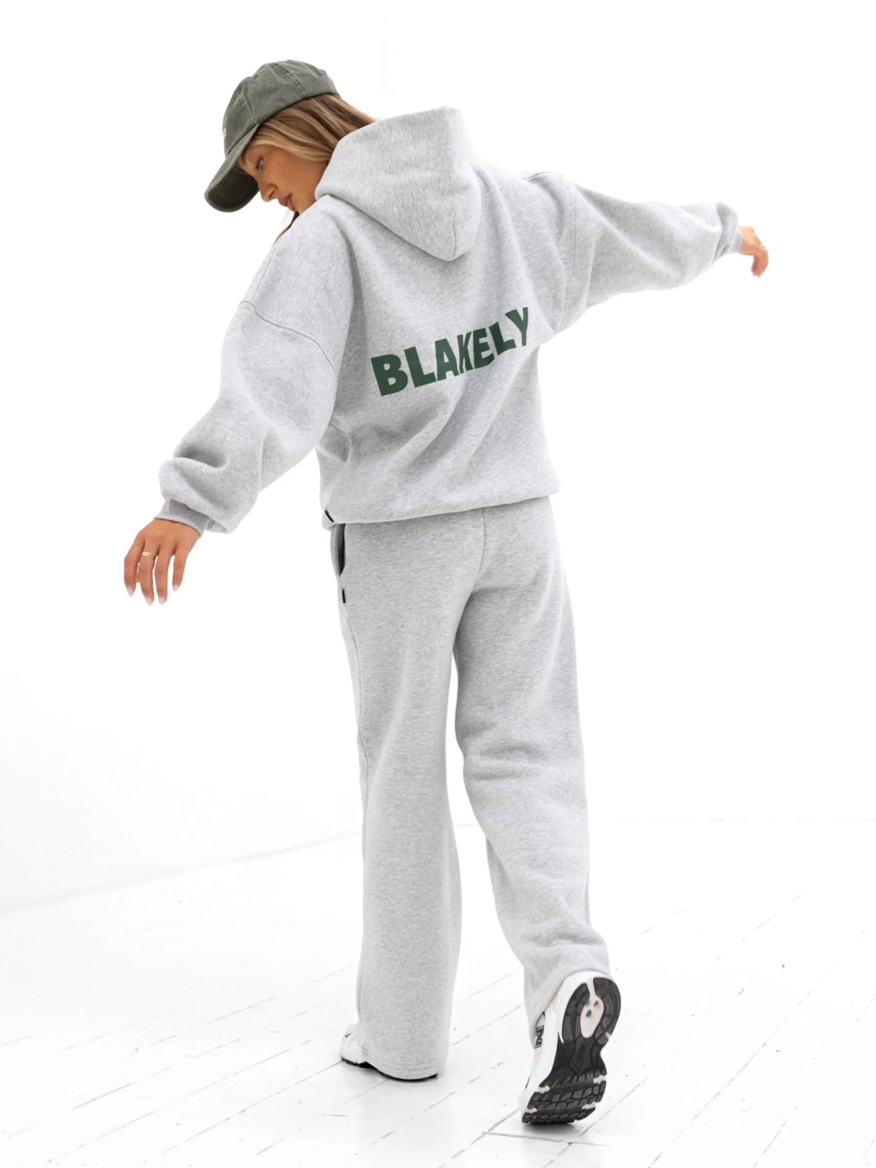 Amelie Oversized Hoodie - Marl Grey sold by Blakely product image thumbnail 3