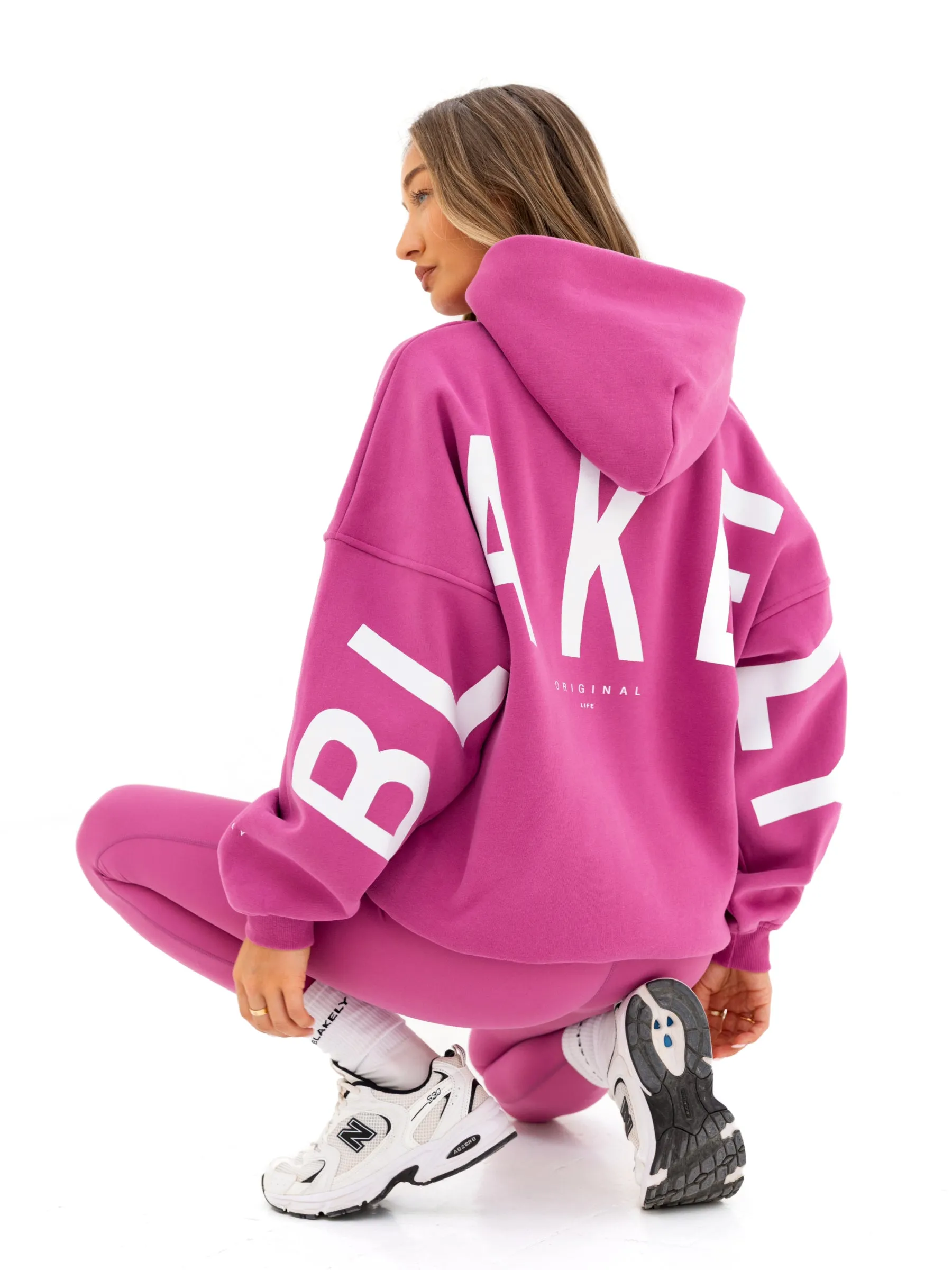 Isabel Oversized Hoodie - Pink sold by Blakely