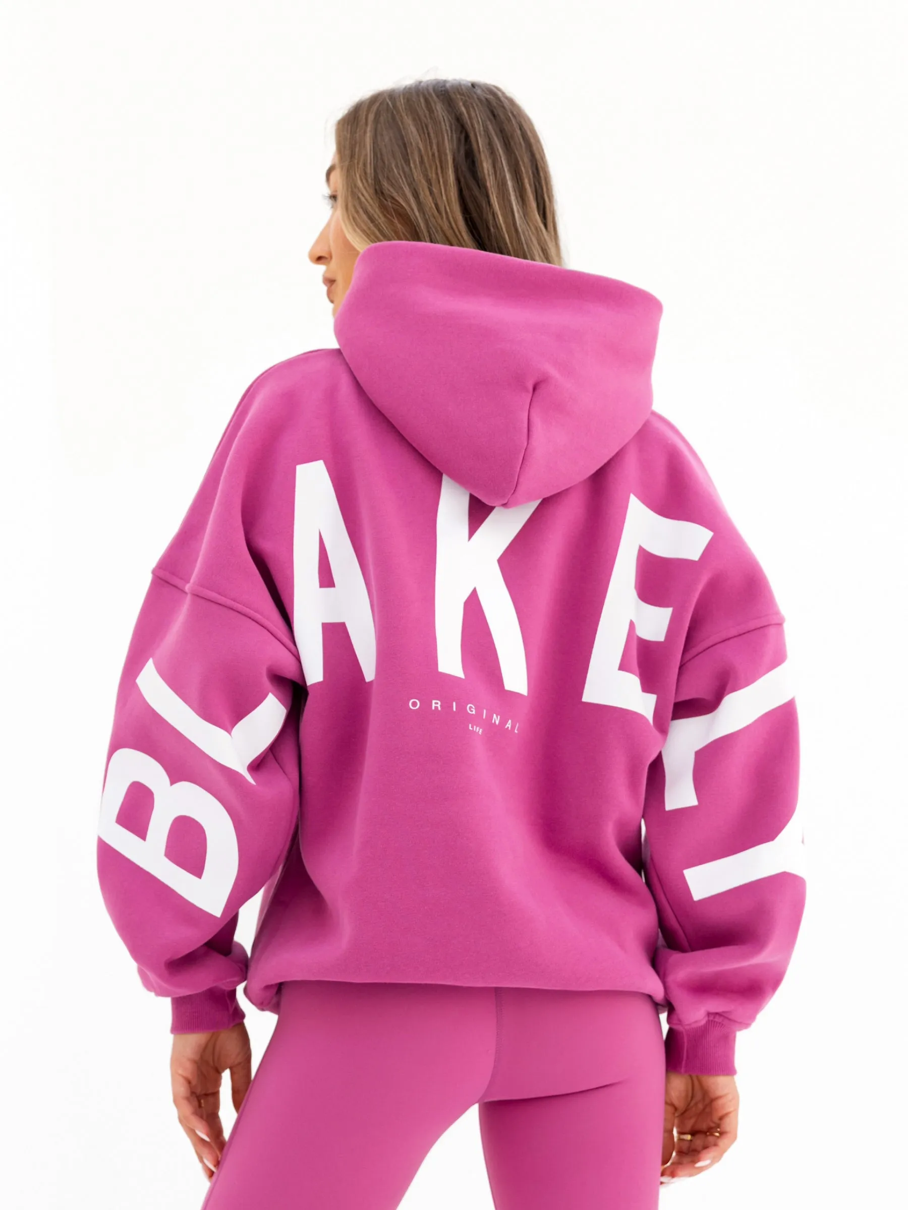 Isabel Oversized Hoodie - Pink sold by Blakely product image thumbnail 5