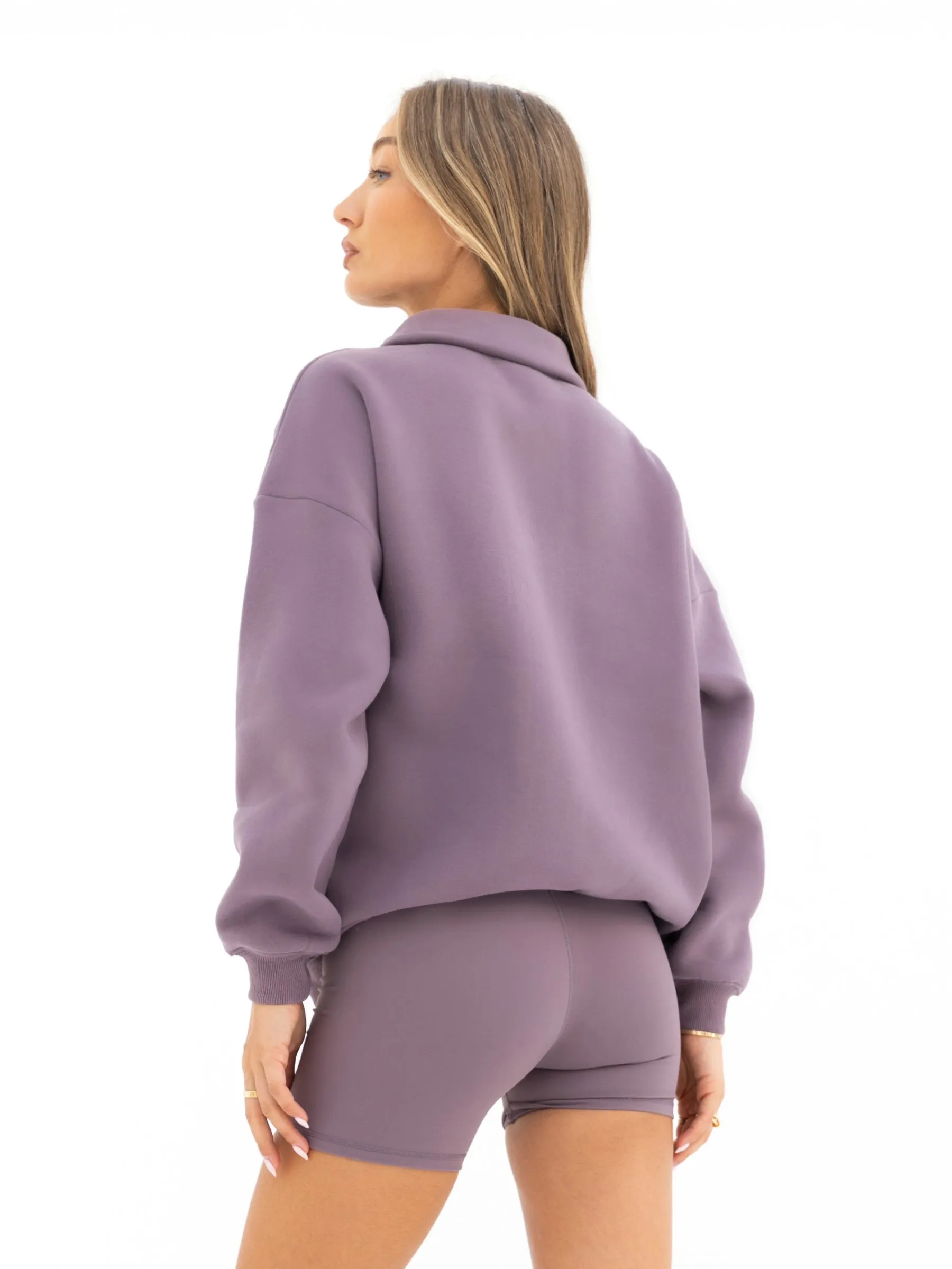 Active Studios 1/4 Zip Jumper - Grape sold by Blakely product image thumbnail 4