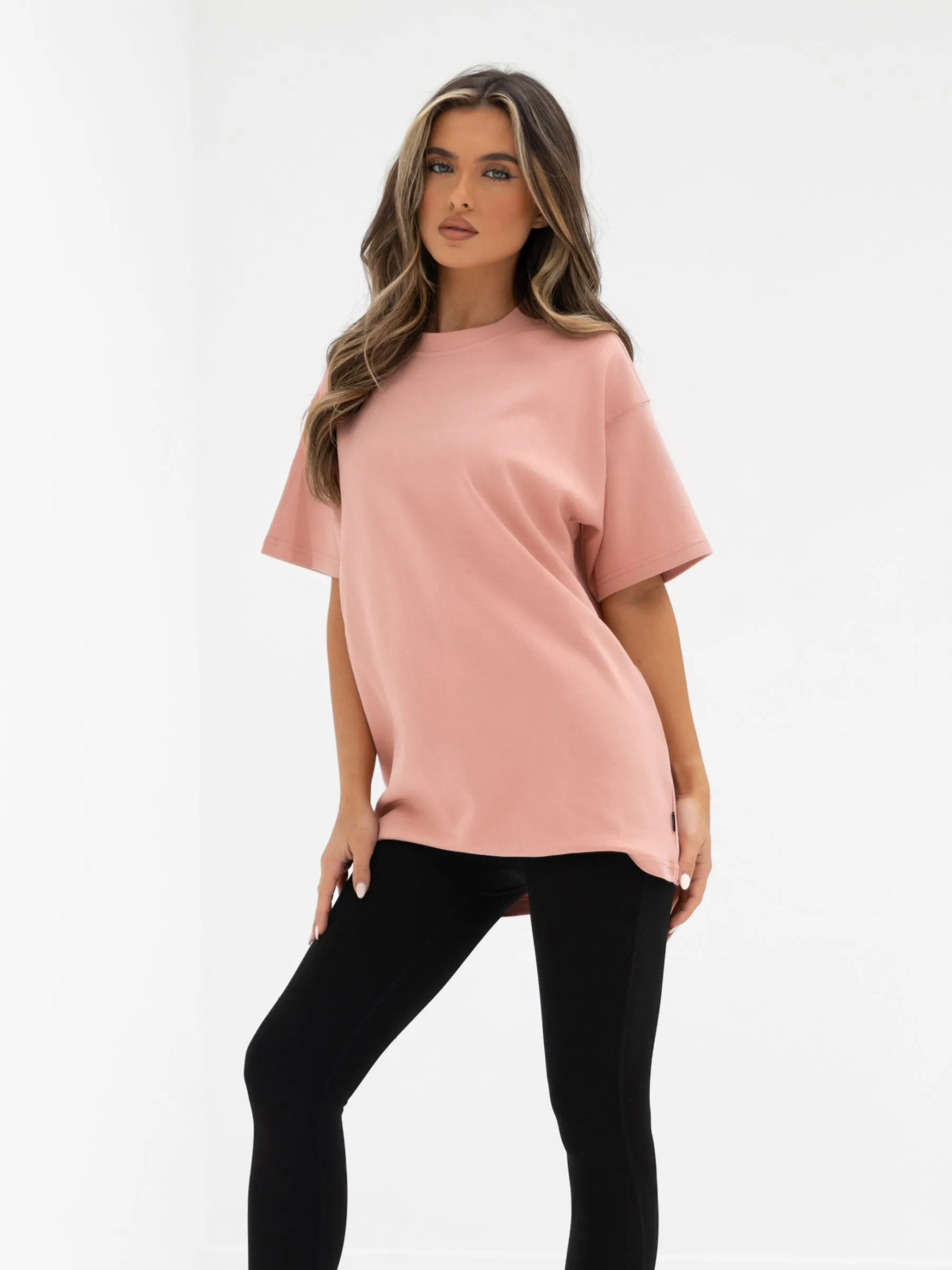 Isabel Oversized T-Shirt - Peach Pink sold by Blakely product image thumbnail 2