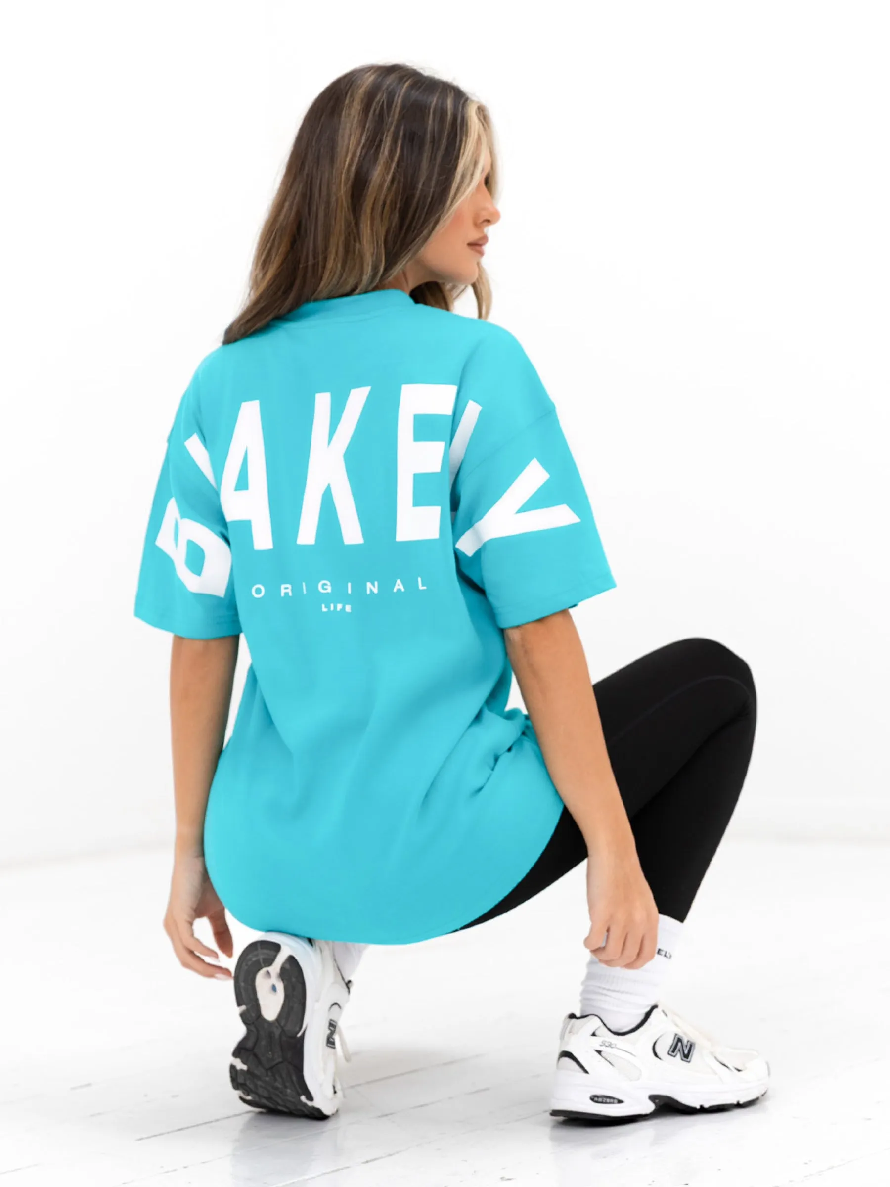 Isabel Oversized T-Shirt - Aqua sold by Blakely product image thumbnail 5