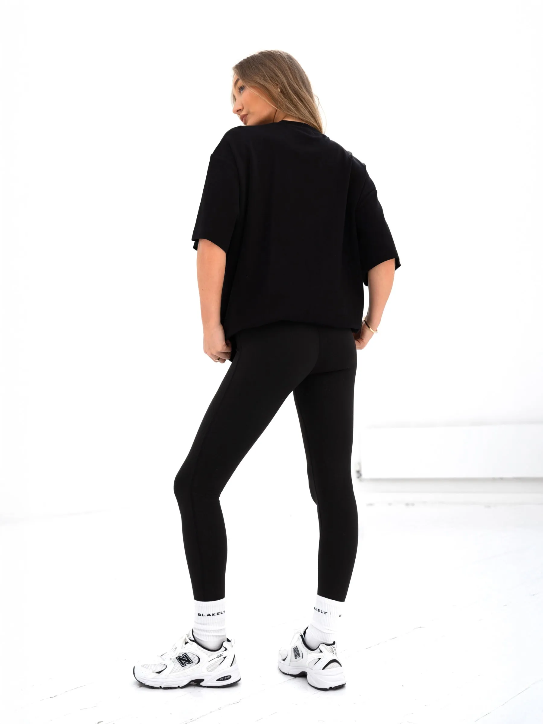 Madison Ultra Oversized T-Shirt - Black sold by Blakely product image thumbnail 4