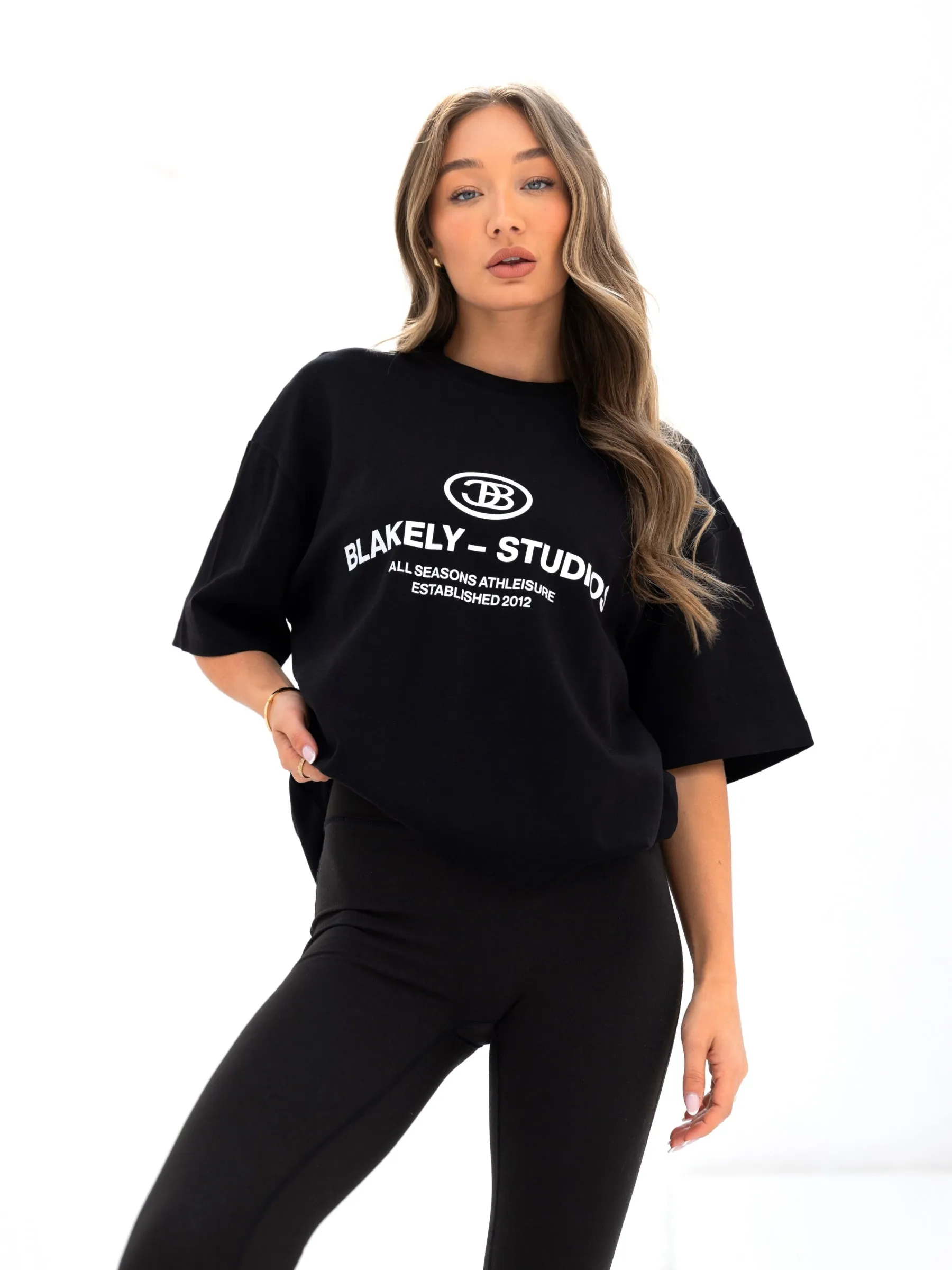 Madison Ultra Oversized T-Shirt - Black sold by Blakely product image thumbnail 5