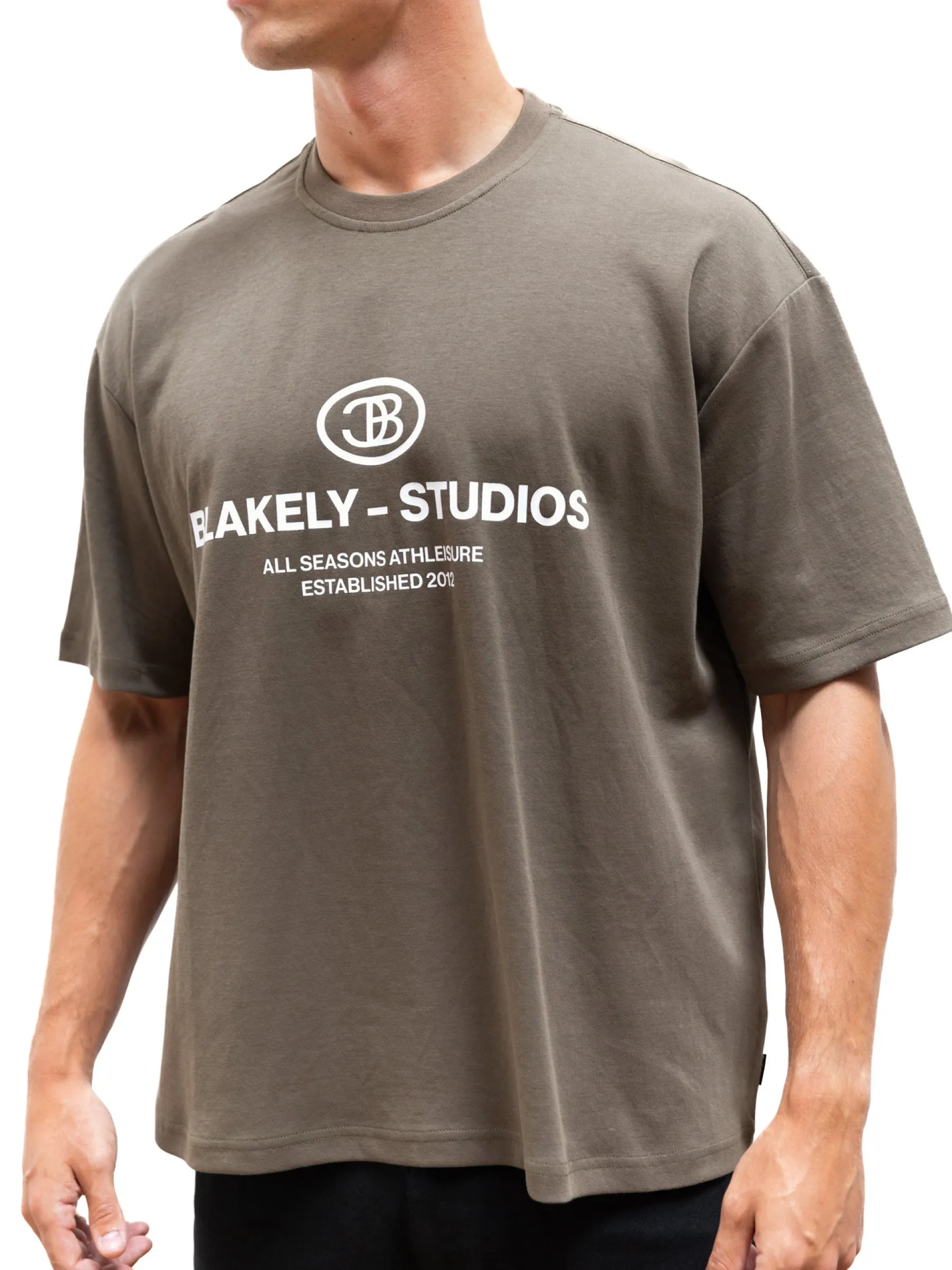 Mercer Unfitted T-Shirt - Khaki Brown sold by Blakely product image thumbnail 5