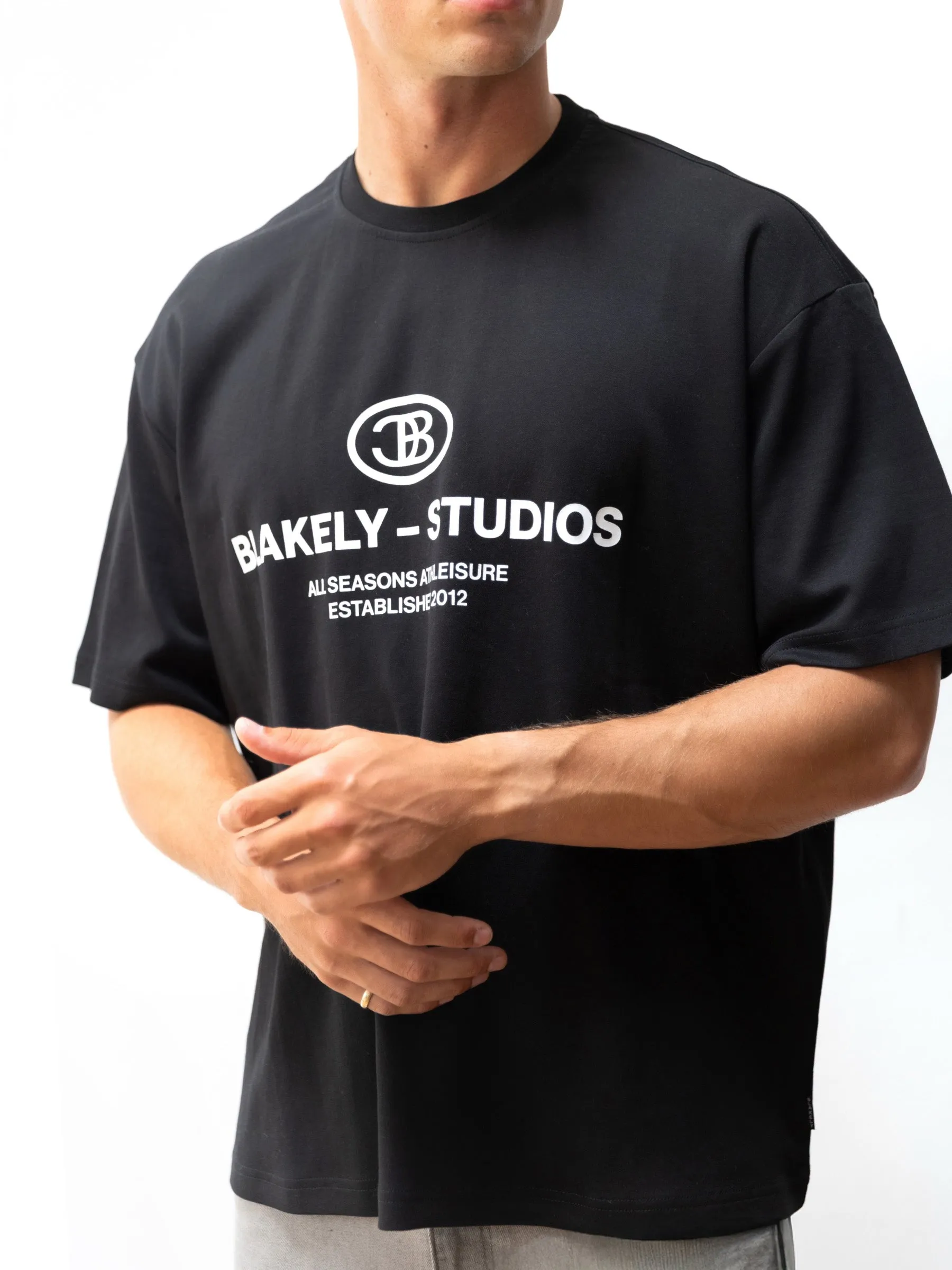 Mercer Unfitted T-Shirt - Black sold by Blakely product image thumbnail 5