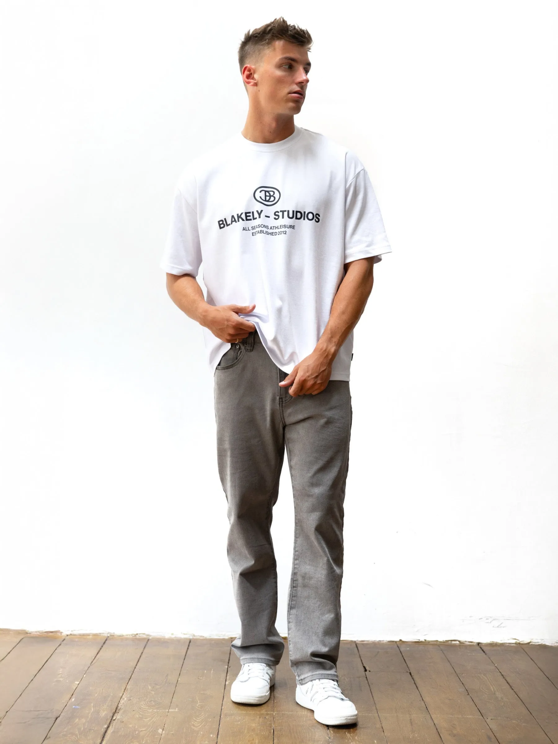 Mercer Unfitted T-Shirt - White sold by Blakely product image thumbnail 3