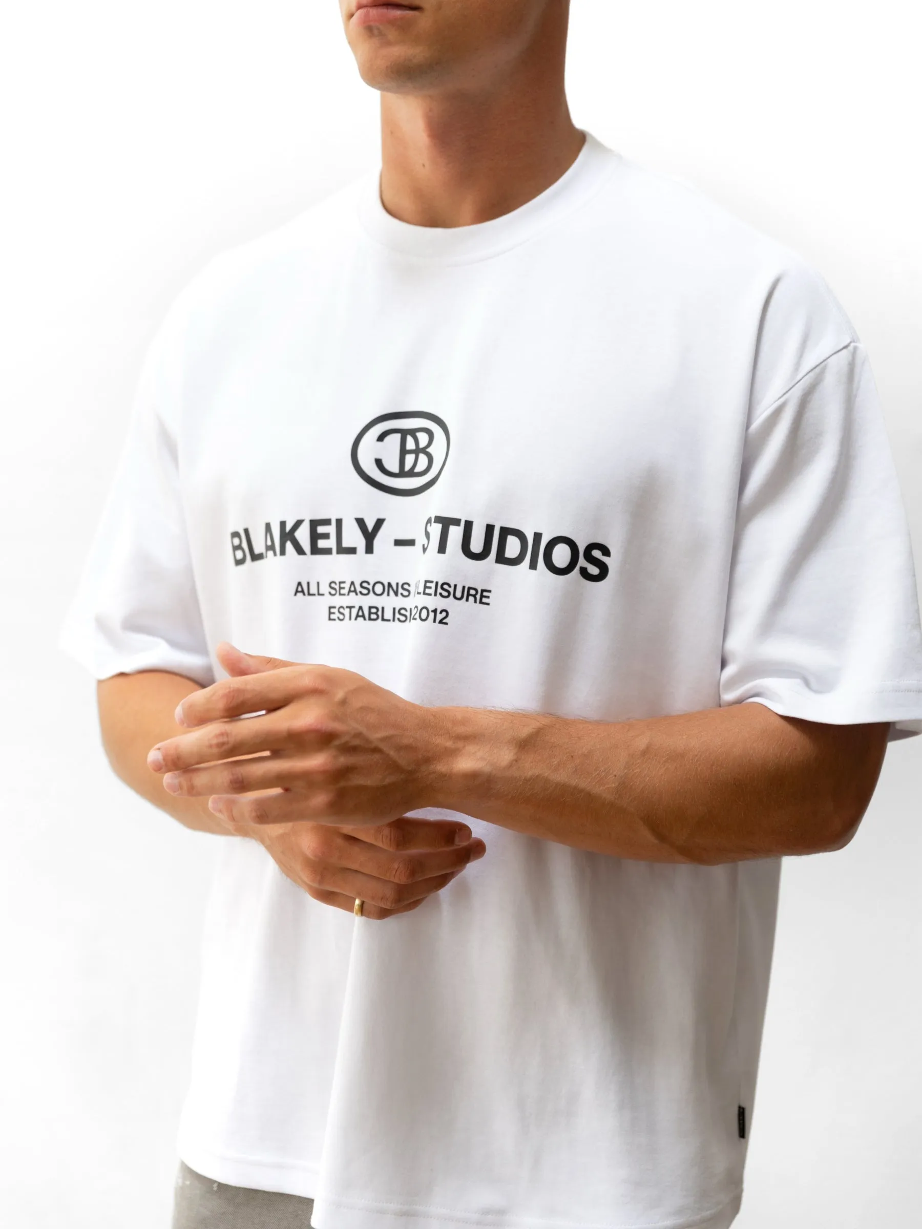 Mercer Unfitted T-Shirt - White sold by Blakely product image thumbnail 5
