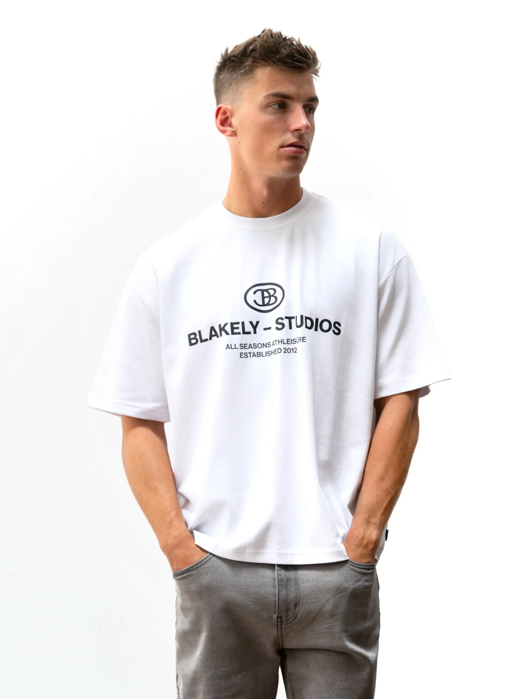 Mercer Unfitted T-Shirt - White sold by Blakely