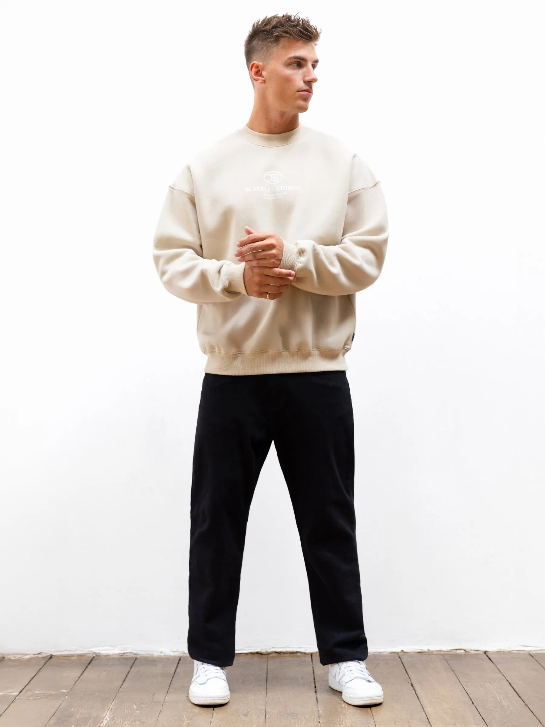 Mercer Relaxed Jumper - Dune sold by Blakely product image thumbnail 2
