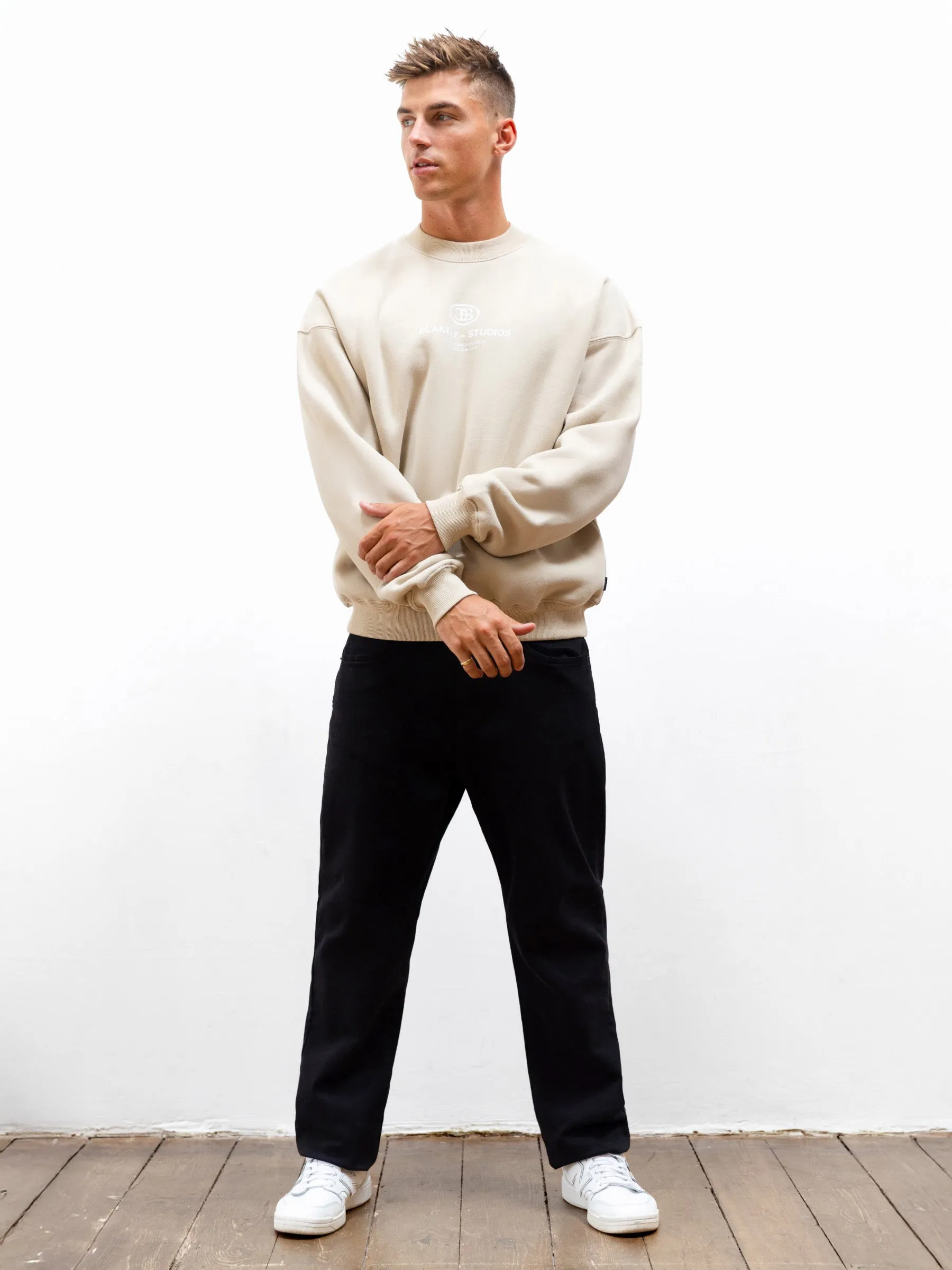 Mercer Relaxed Jumper - Dune sold by Blakely product image thumbnail 5