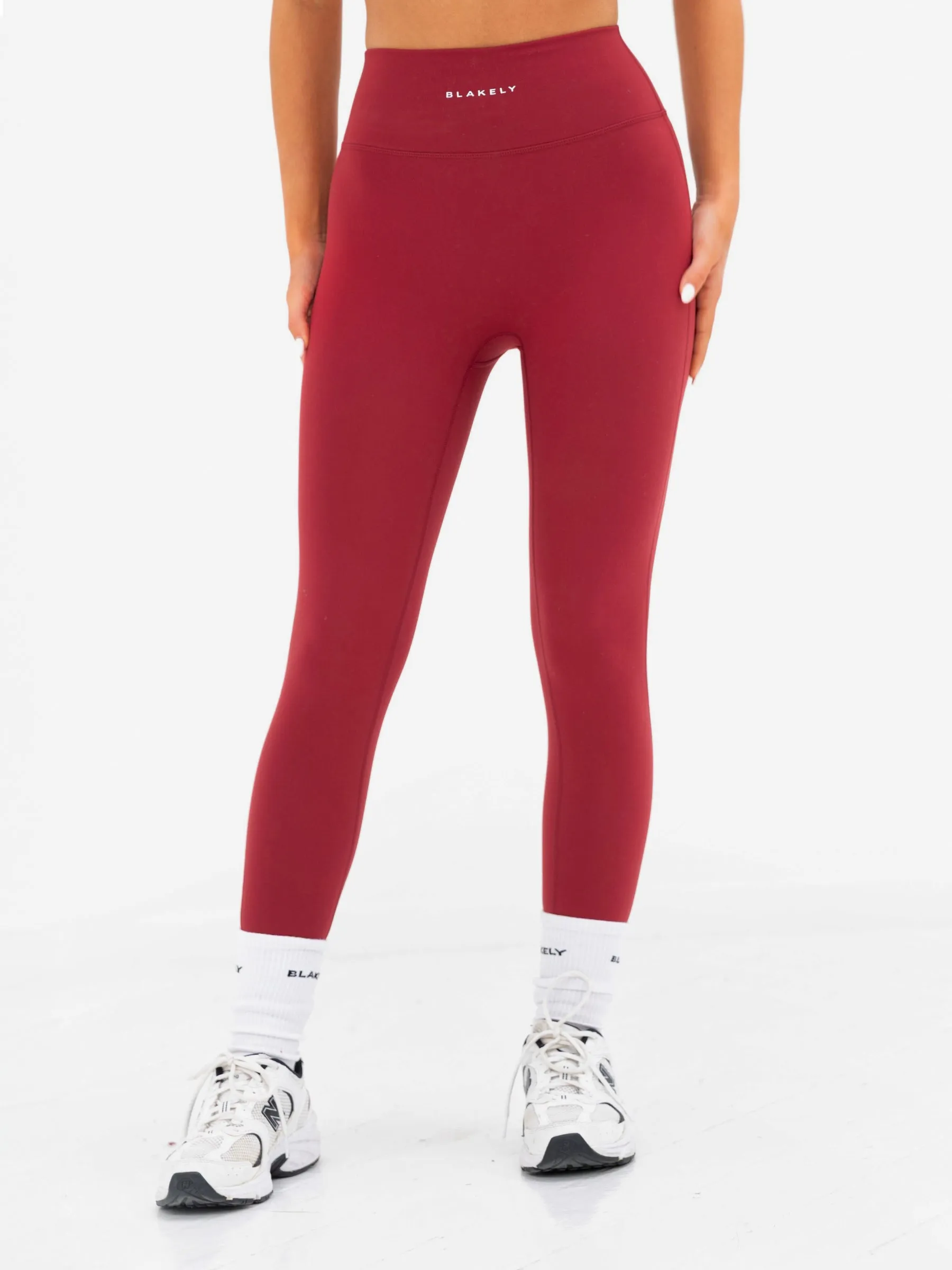 Ultimate Active Leggings - Classic Red sold by Blakely