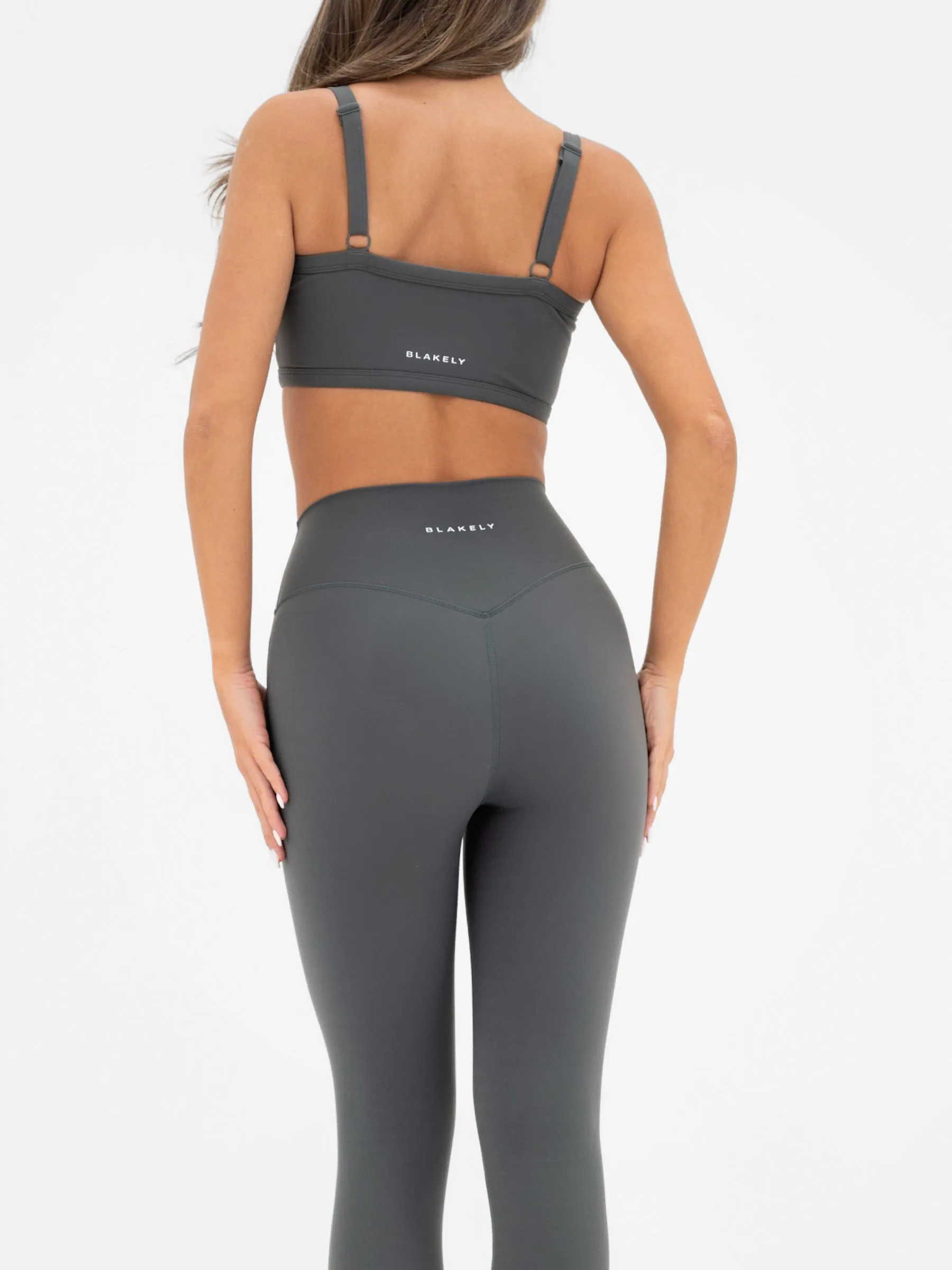 Ultimate Active Leggings - Khaki Grey sold by Blakely product image thumbnail 2
