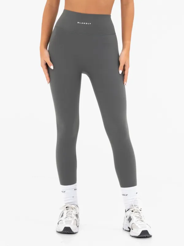 Ultimate Active Leggings - Khaki Grey sold by Blakely