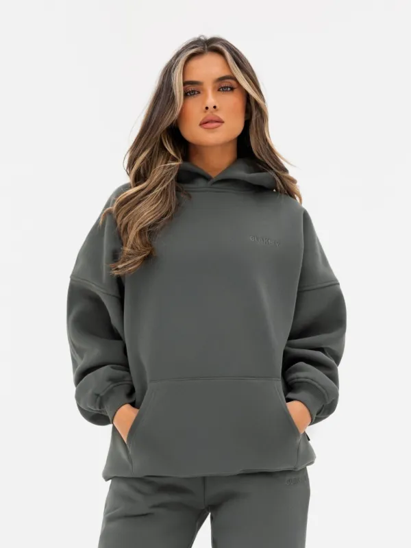 Isla Oversized Hoodie - Khaki Grey sold by Blakely