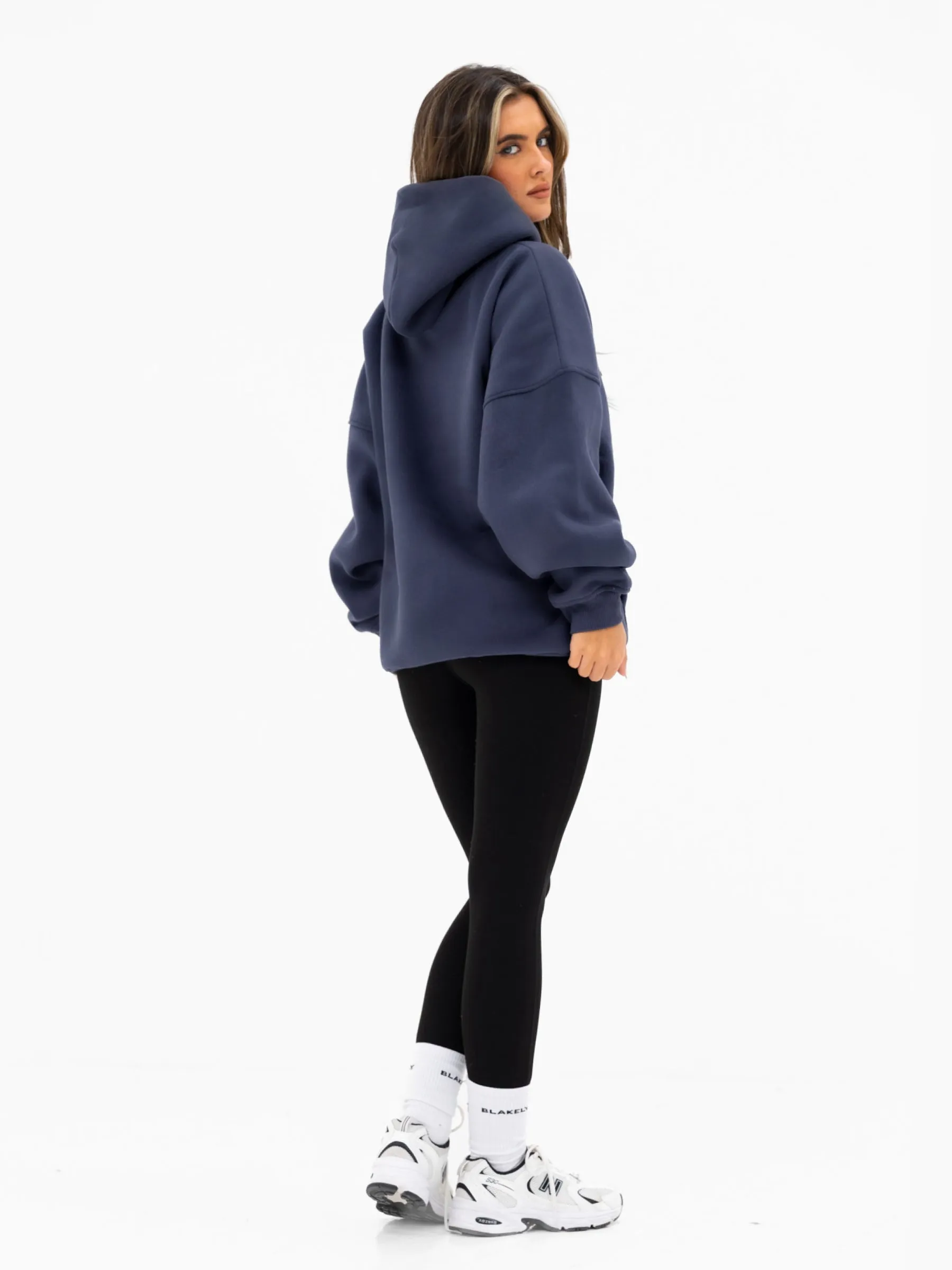 Isla Oversized Hoodie - True Navy sold by Blakely product image thumbnail 4