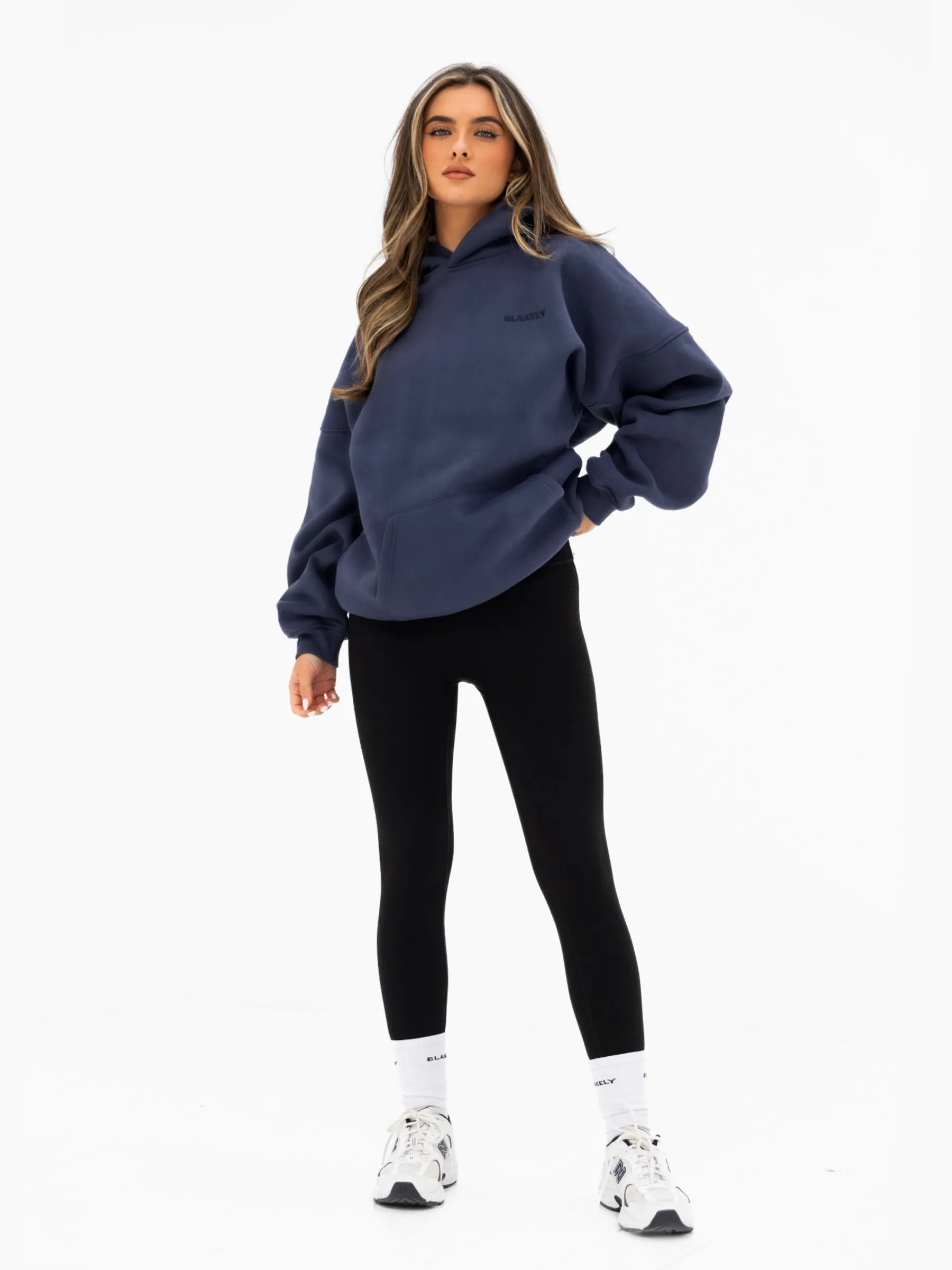 Isla Oversized Hoodie - True Navy sold by Blakely product image thumbnail 3