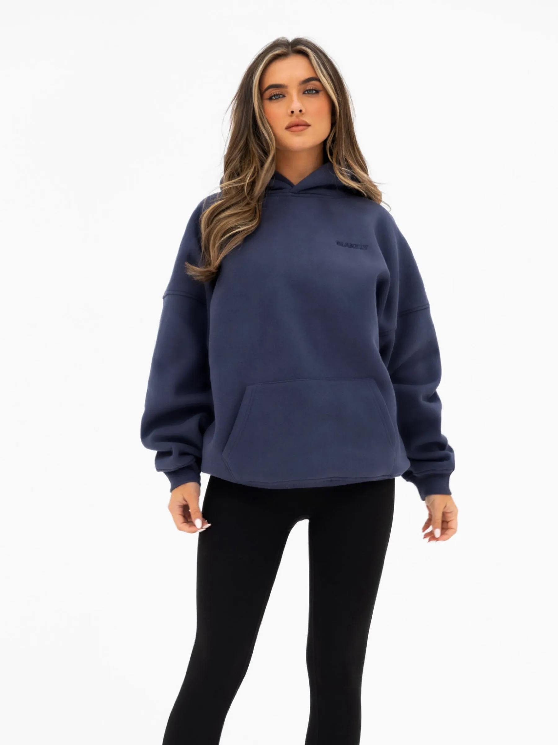 Isla Oversized Hoodie - True Navy sold by Blakely product image thumbnail 5