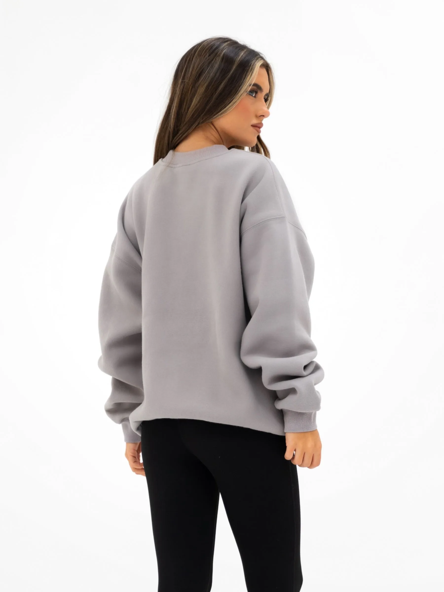 Isla Oversized Jumper - Mid Grey sold by Blakely product image thumbnail 2