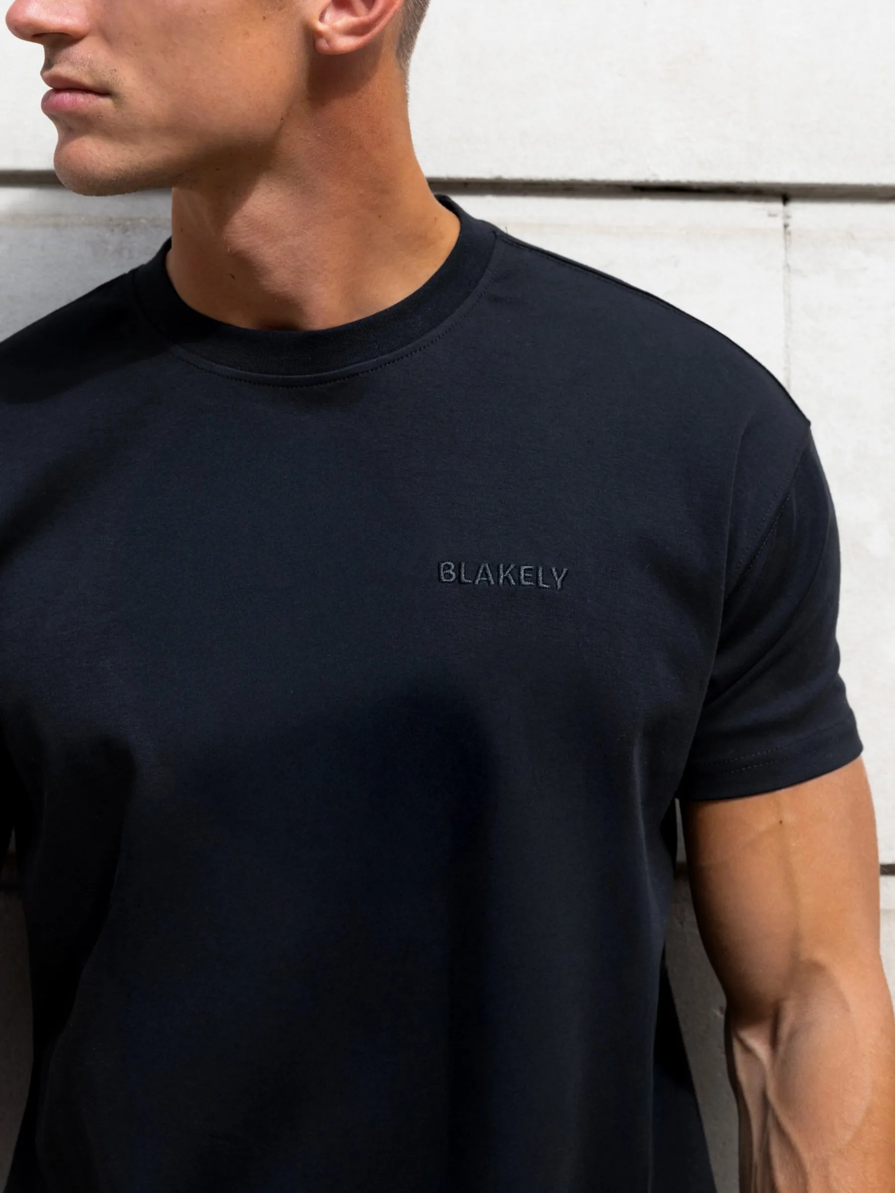 Rhys Relaxed T-Shirt - Black sold by Blakely product image thumbnail 4