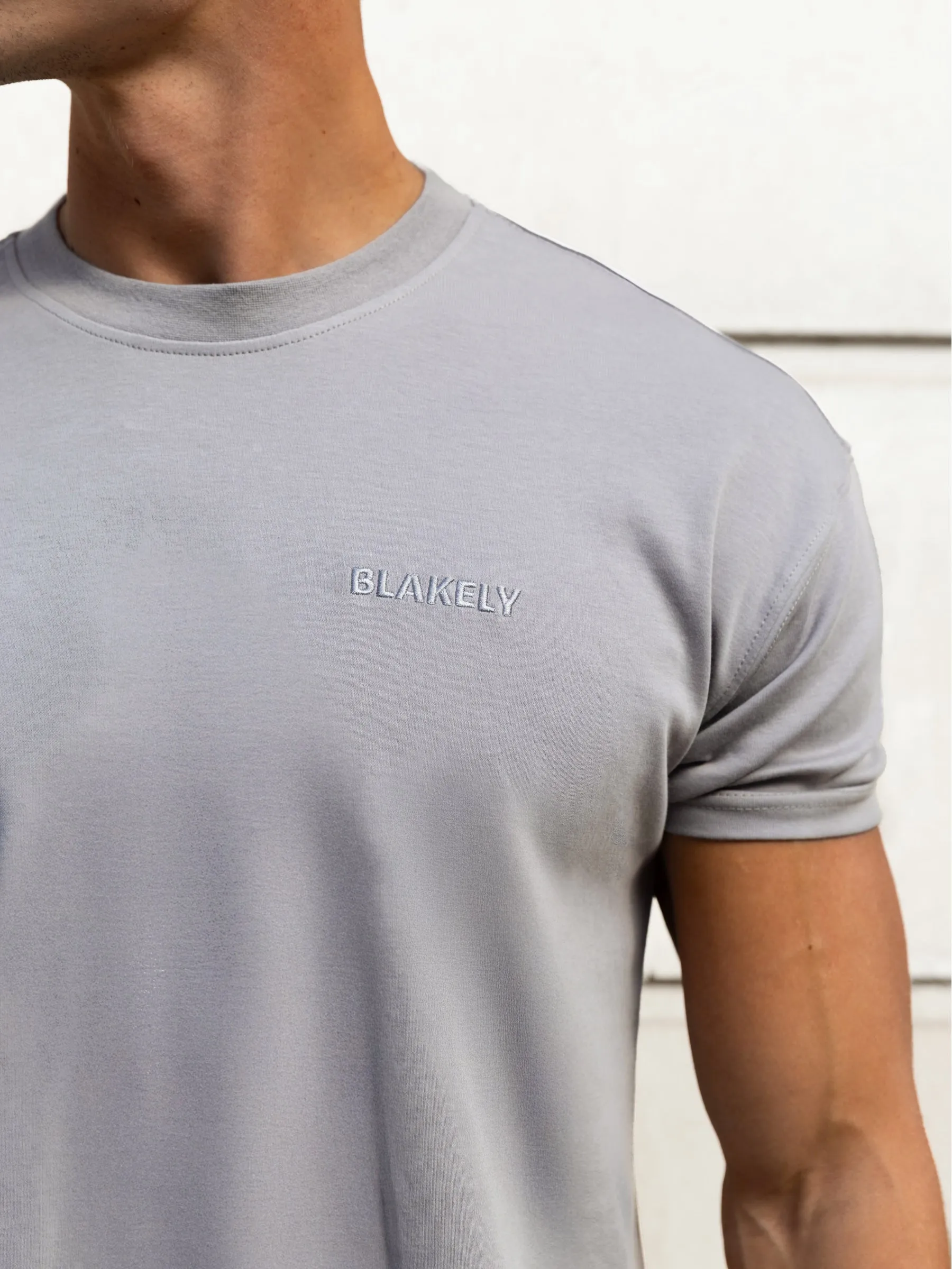 Rhys Relaxed T-Shirt - Mid Grey sold by Blakely product image thumbnail 5