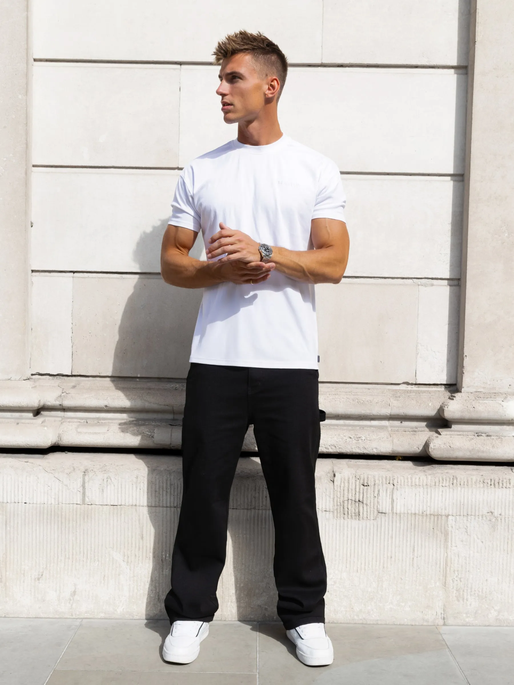 Rhys Relaxed T-Shirt - White sold by Blakely product image thumbnail 3