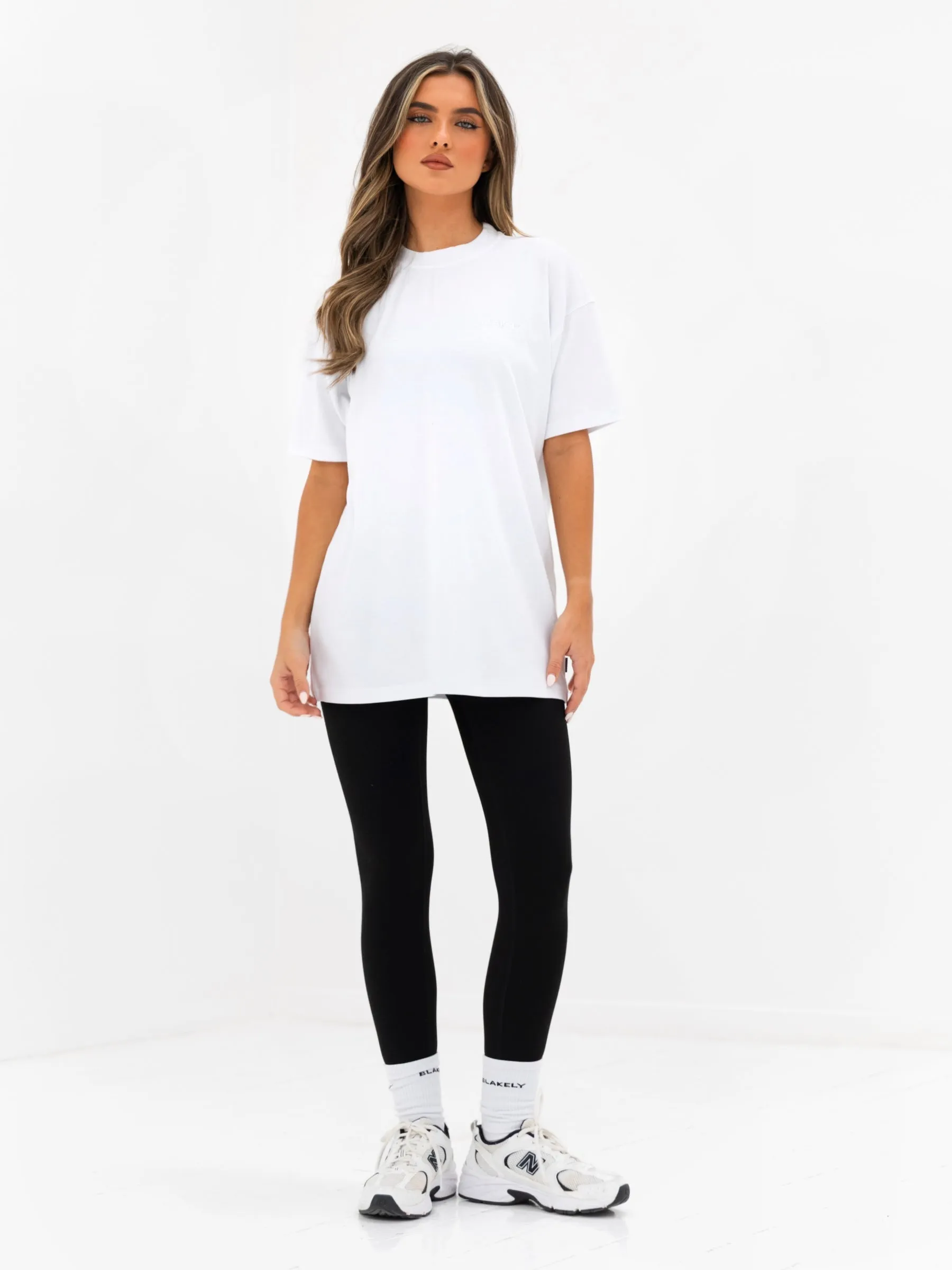 Isla Oversized T-Shirt - White sold by Blakely product image thumbnail 3