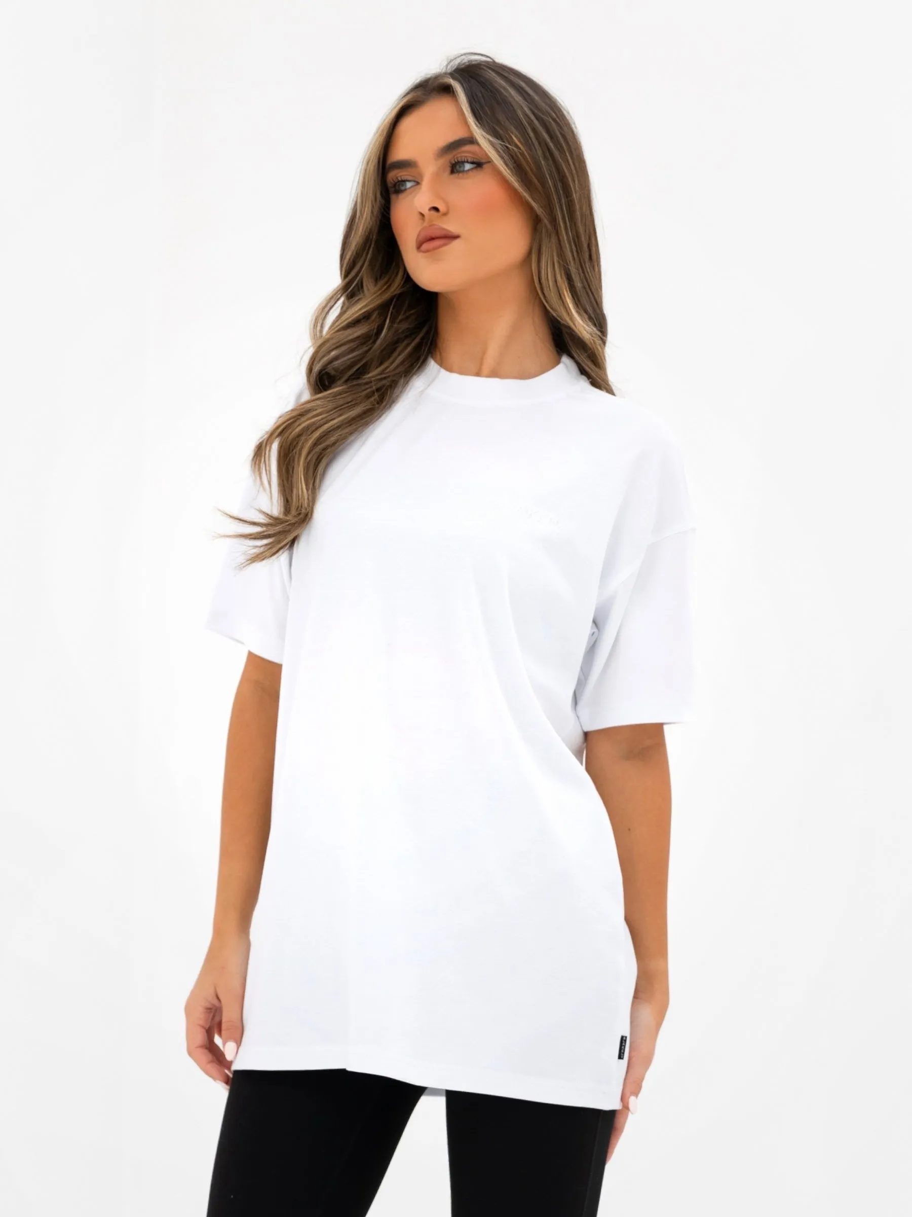 Isla Oversized T-Shirt - White sold by Blakely product image thumbnail 2