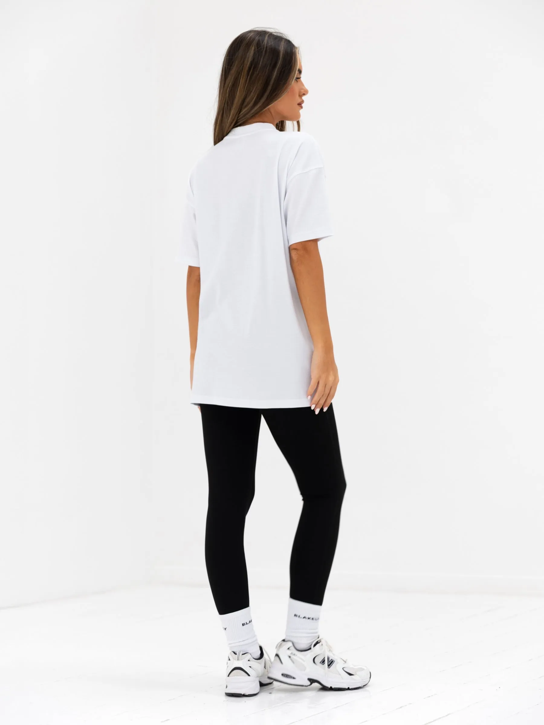 Isla Oversized T-Shirt - White sold by Blakely product image thumbnail 4