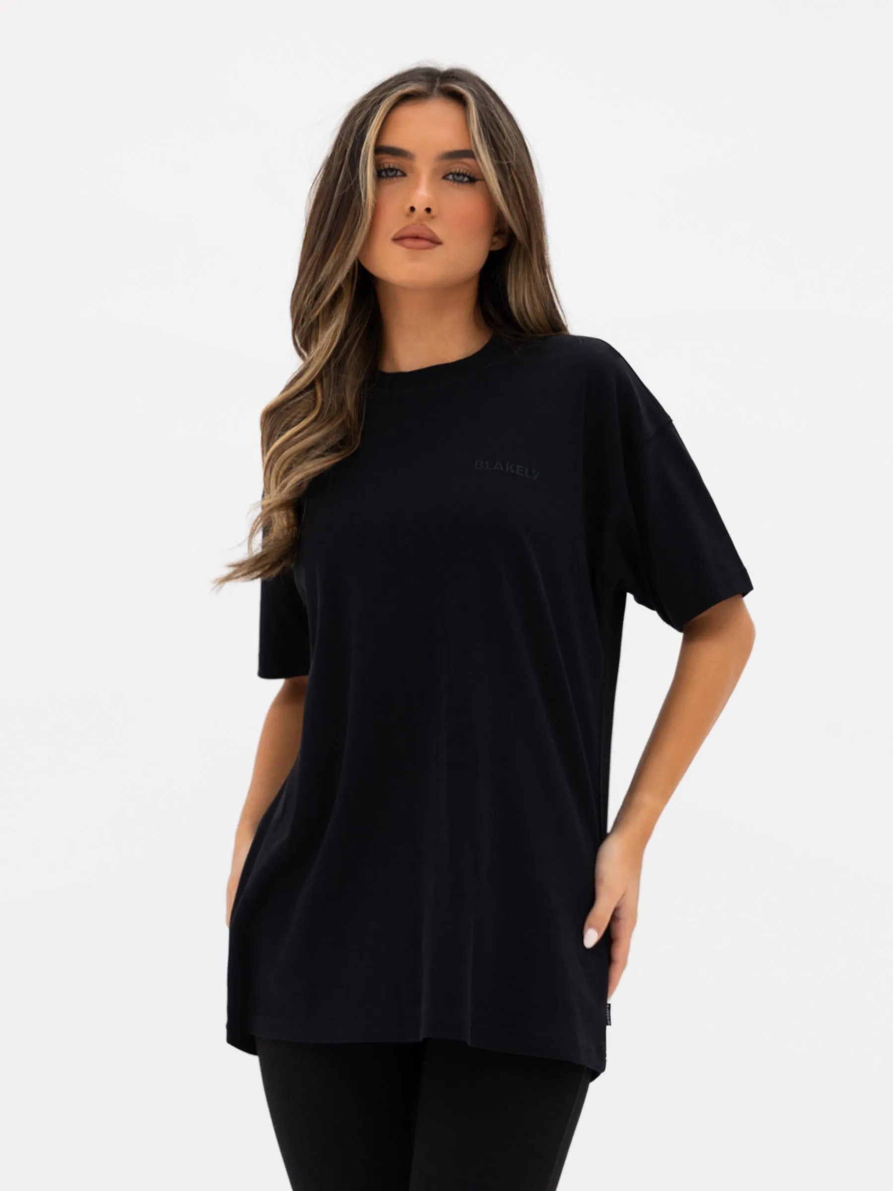 Isla Oversized T-Shirt - Black sold by Blakely product image thumbnail 5