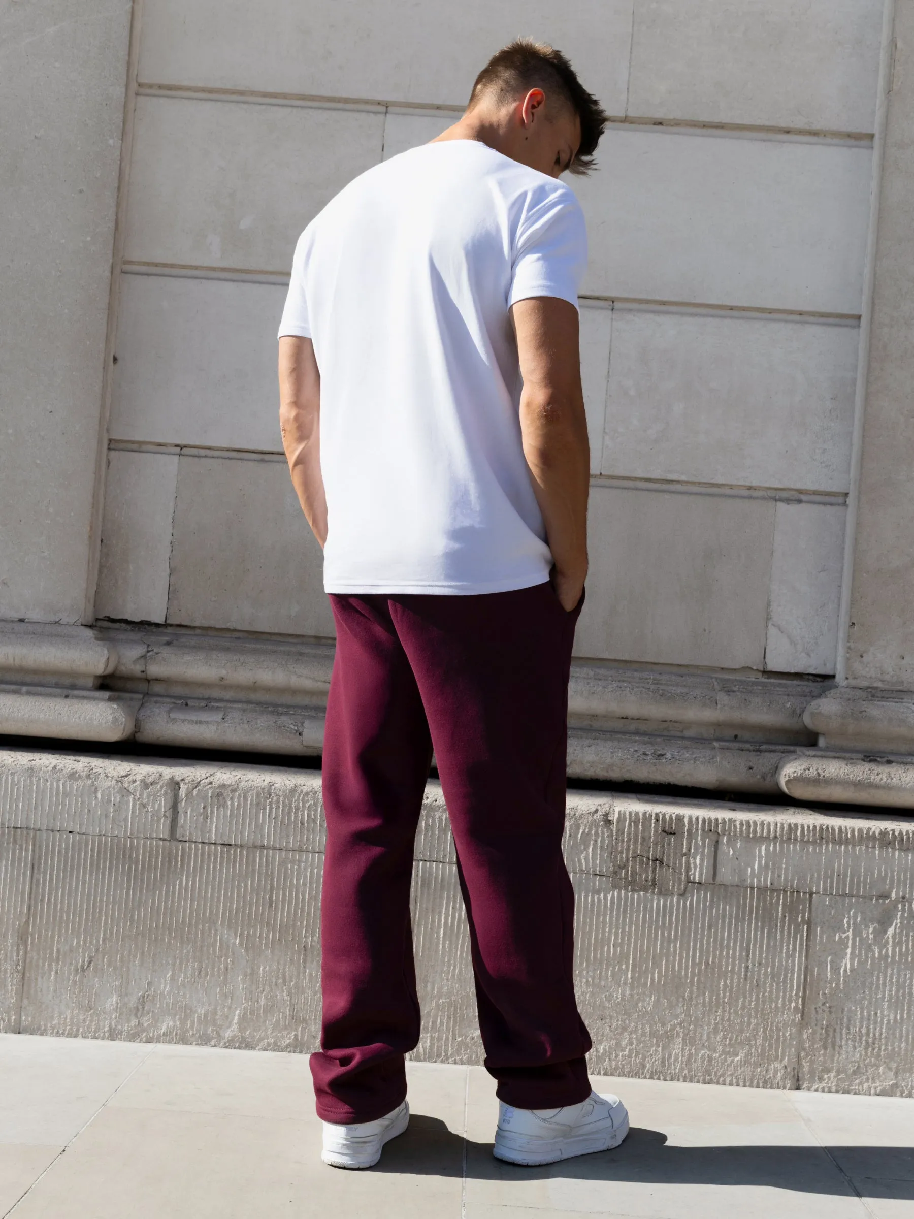 Declan Relaxed Sweatpants - Burgundy sold by Blakely product image thumbnail 5